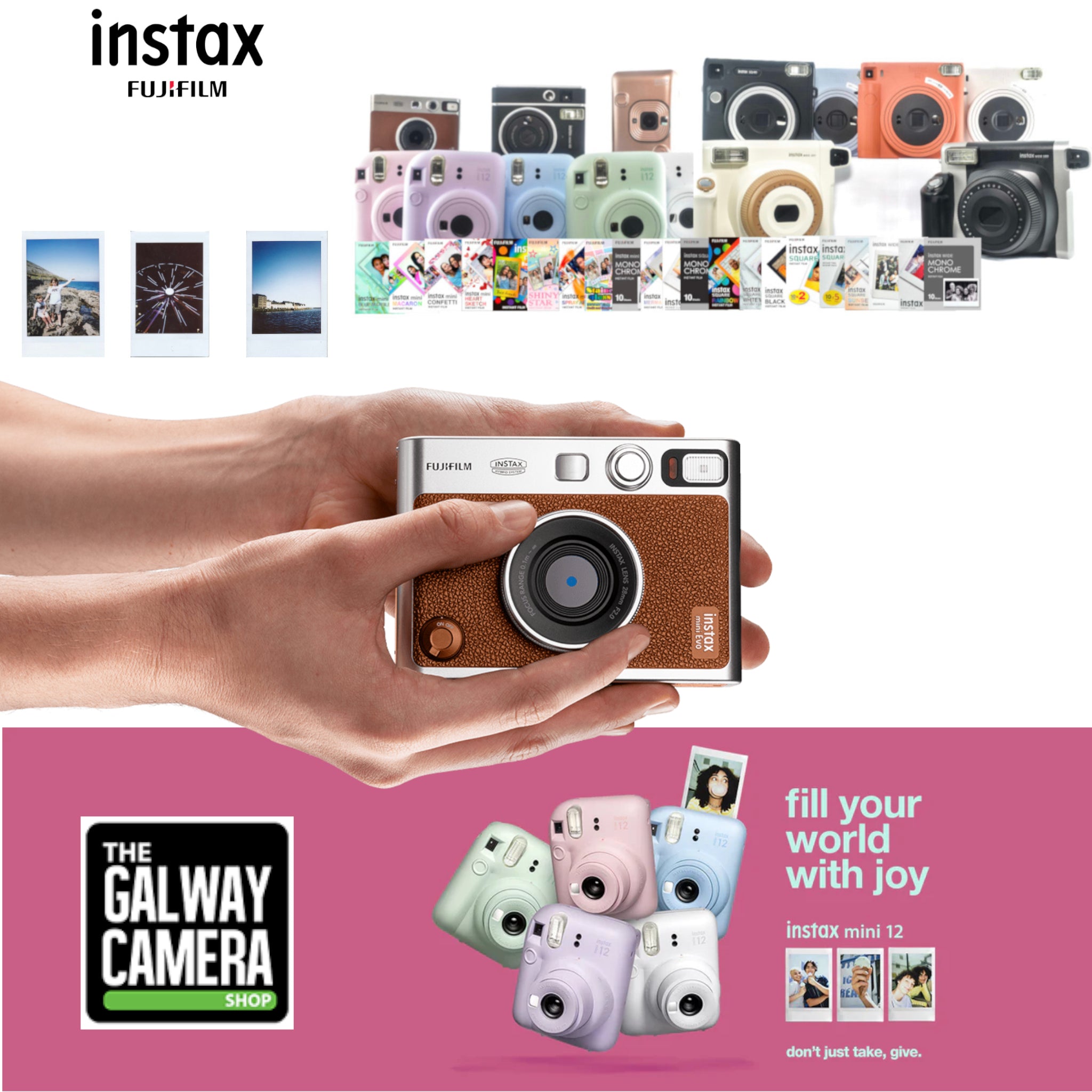 Irish Christmas Gift Ideas: Instant fun with Fujifilm Instax