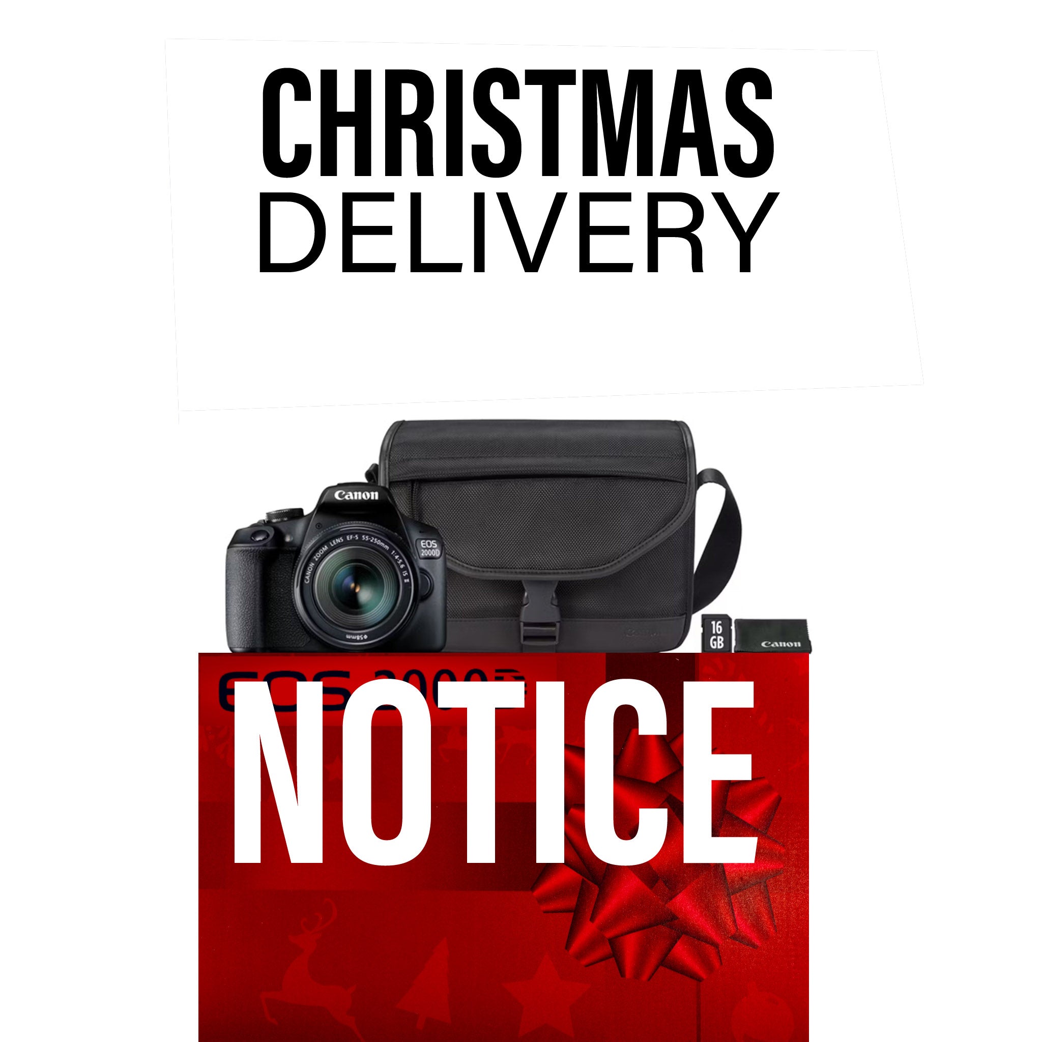 Christmas Delivery Notice 16 Dec 2025