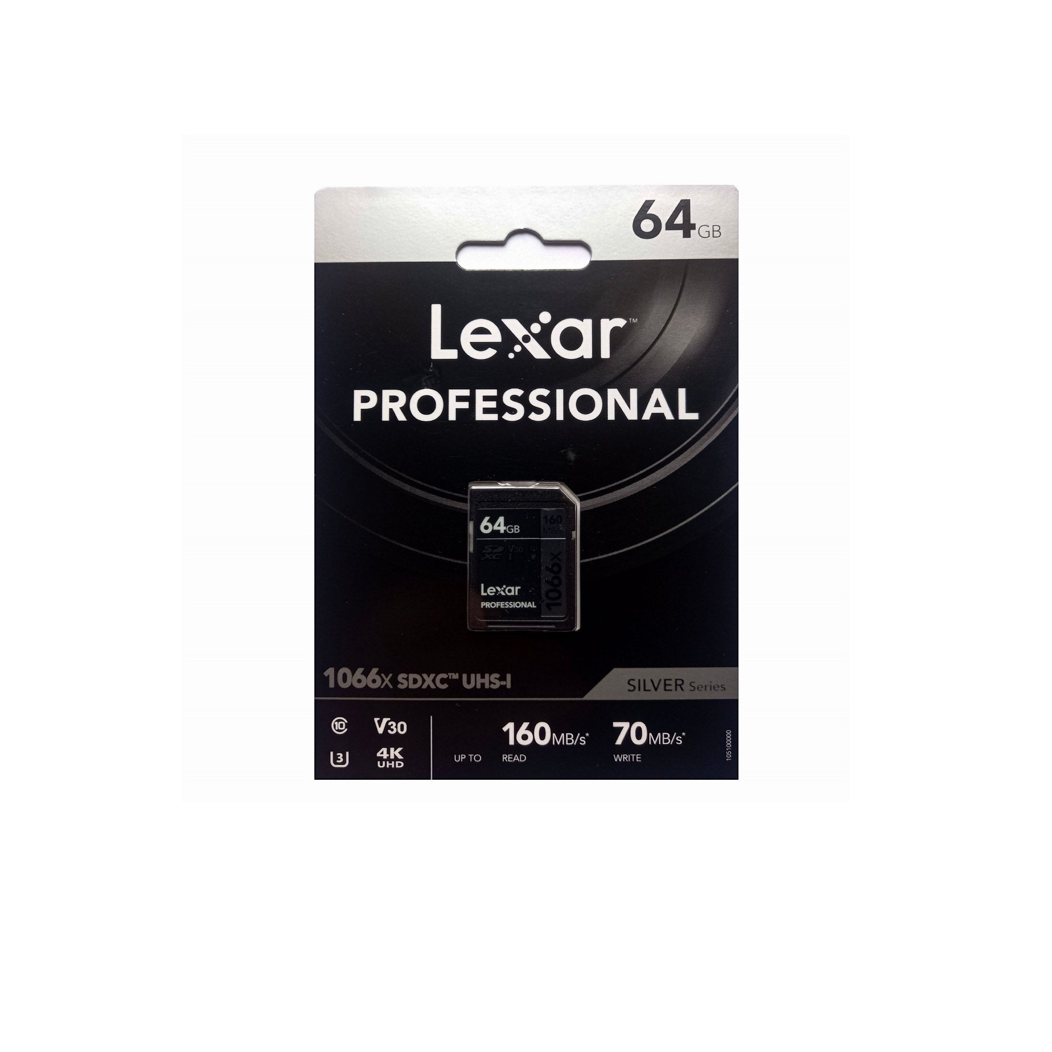 Lexar 64 GB SDXC Card Professional UHS-1 (Silver Series)
