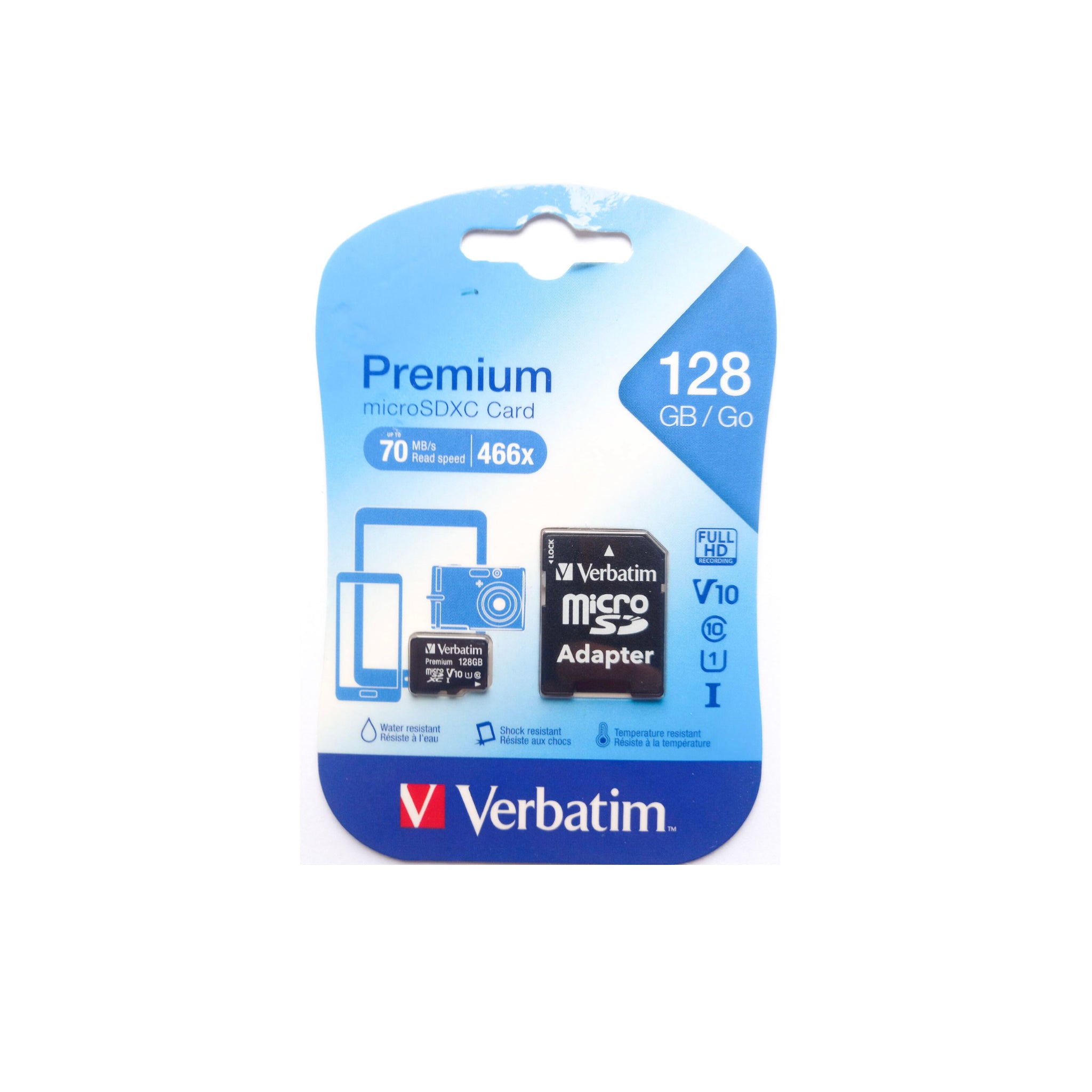 Verbatim 128 GB Micro SDXC Card Premium