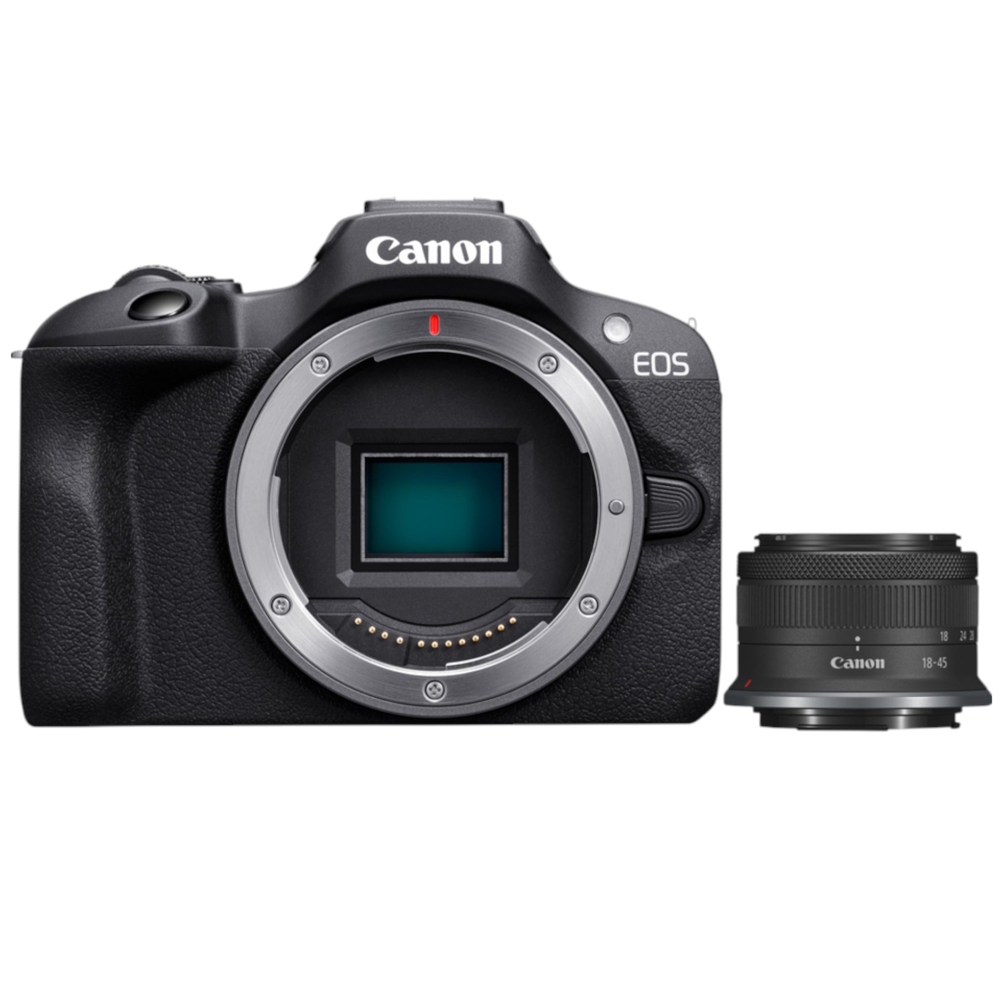 Canon Eos R50 Mirrorless Camera Twin Lens Kit (RF-S 18-45 & RF 75-300mm lens)