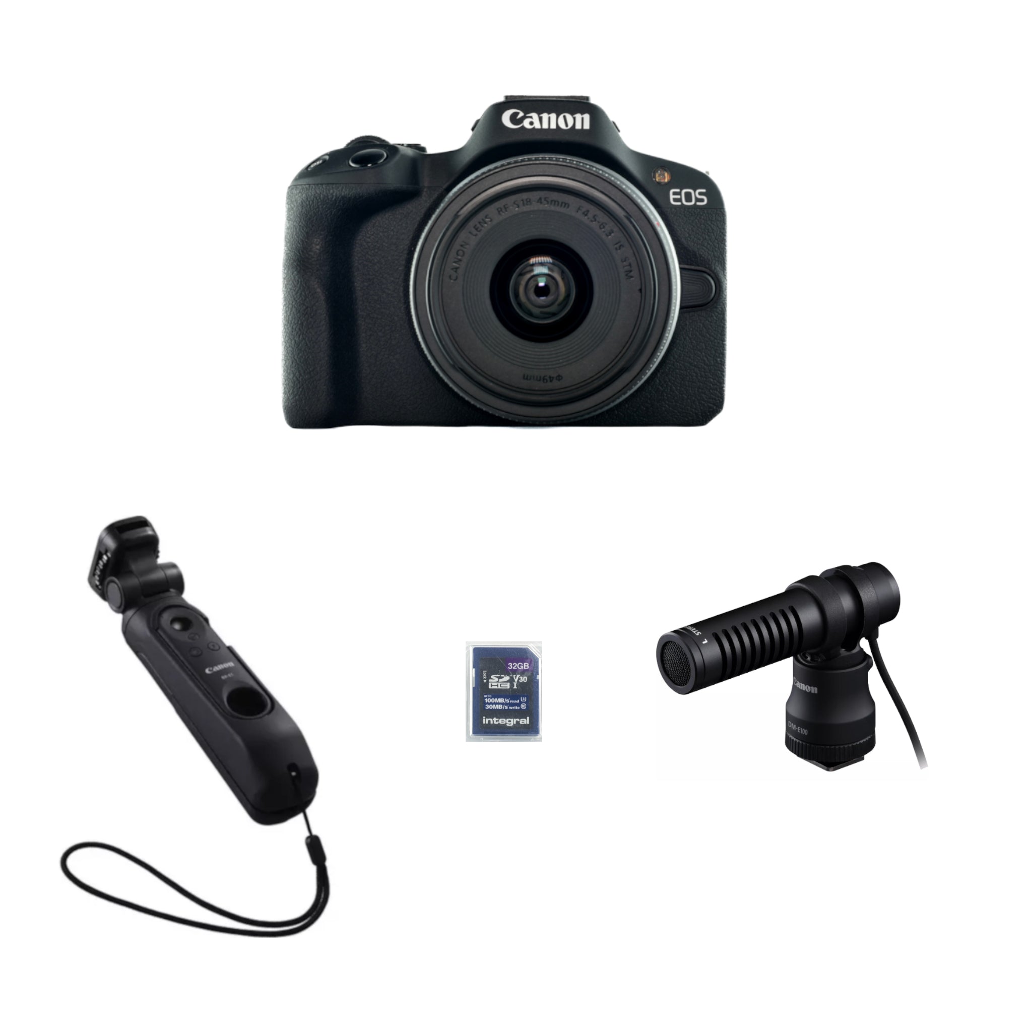 Canon Eos R50 Mirrorless Dslr Content Creator Kit