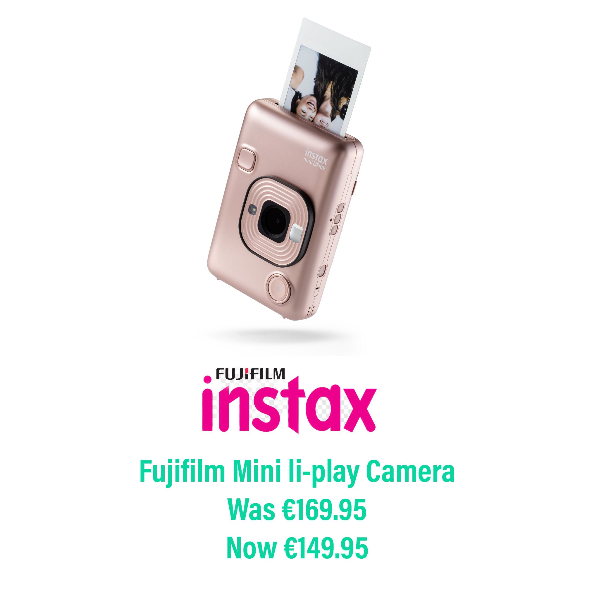 Fujifilm Instax Mini Li-Play Hybrid Instant Camera