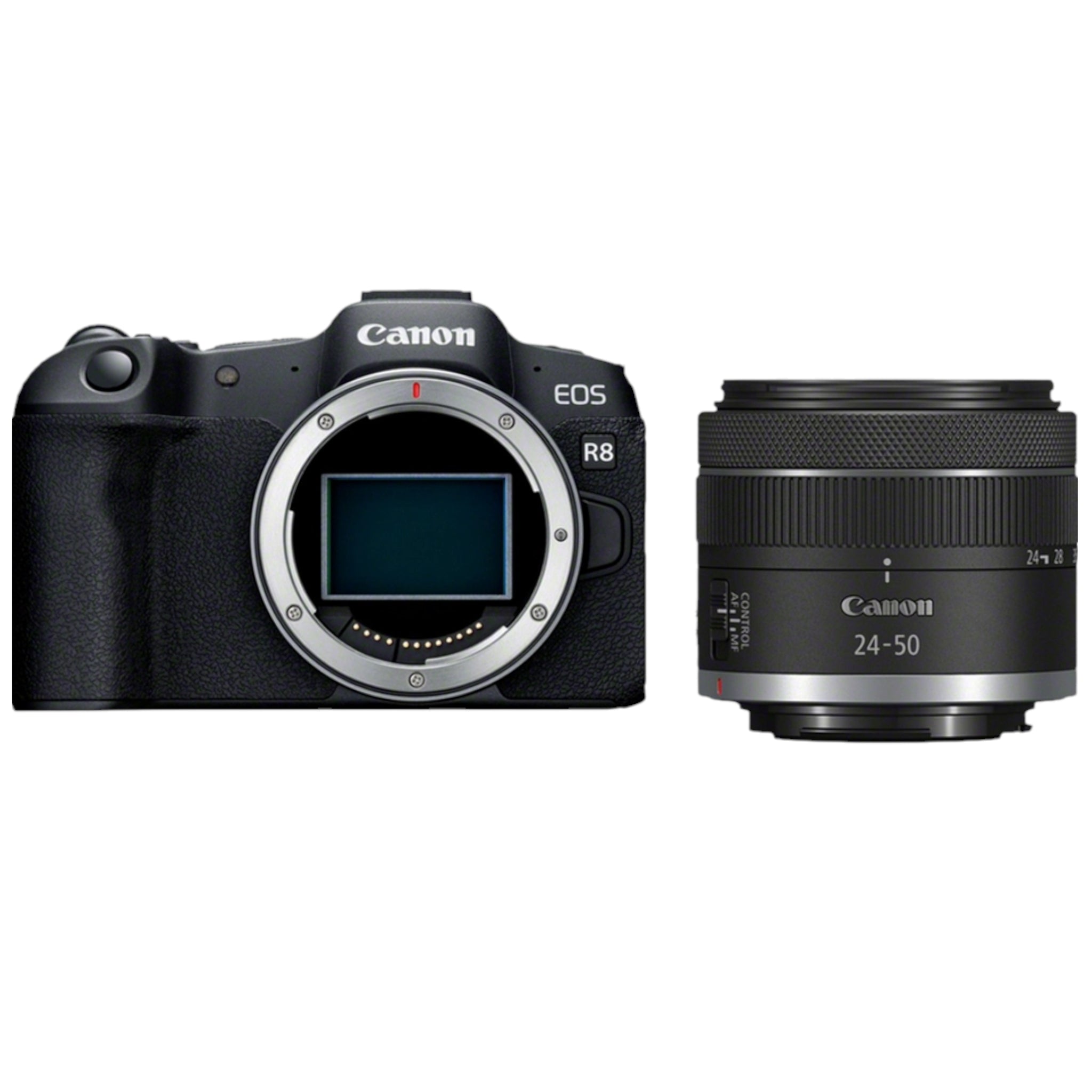 Canon OFFER: Eos R8 Mirrorless Camera & 24-50mm IS STM lens
