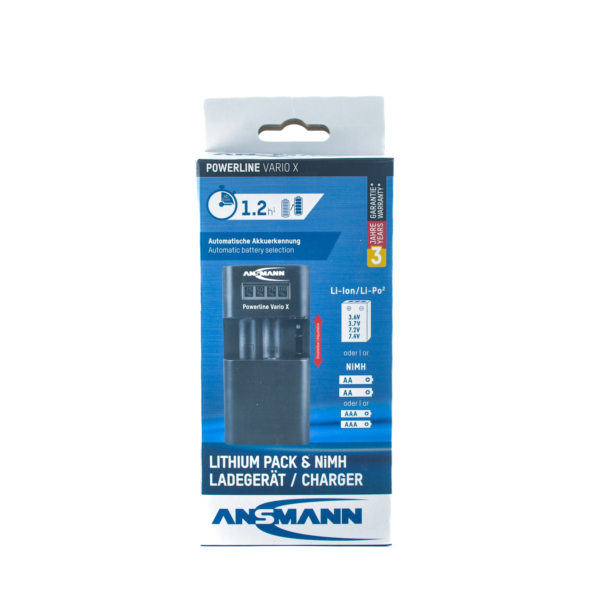 Ansmann Powerline Vario X Universal Charger