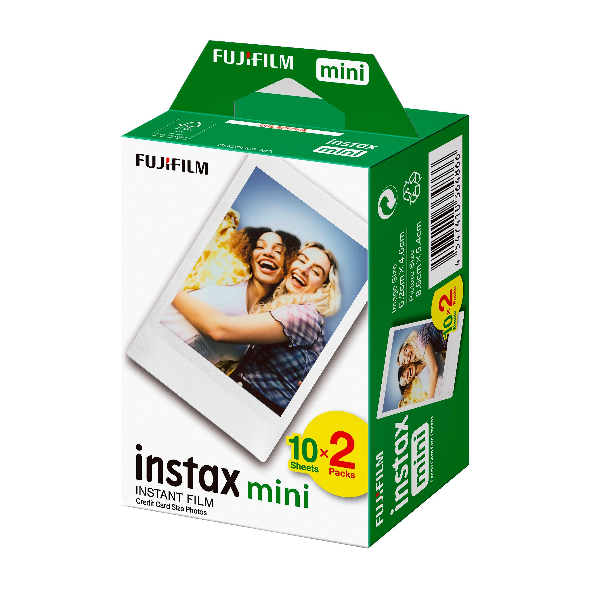 Shop : Buy Fuji Instax Square Film 2 Packs of 10 Photos