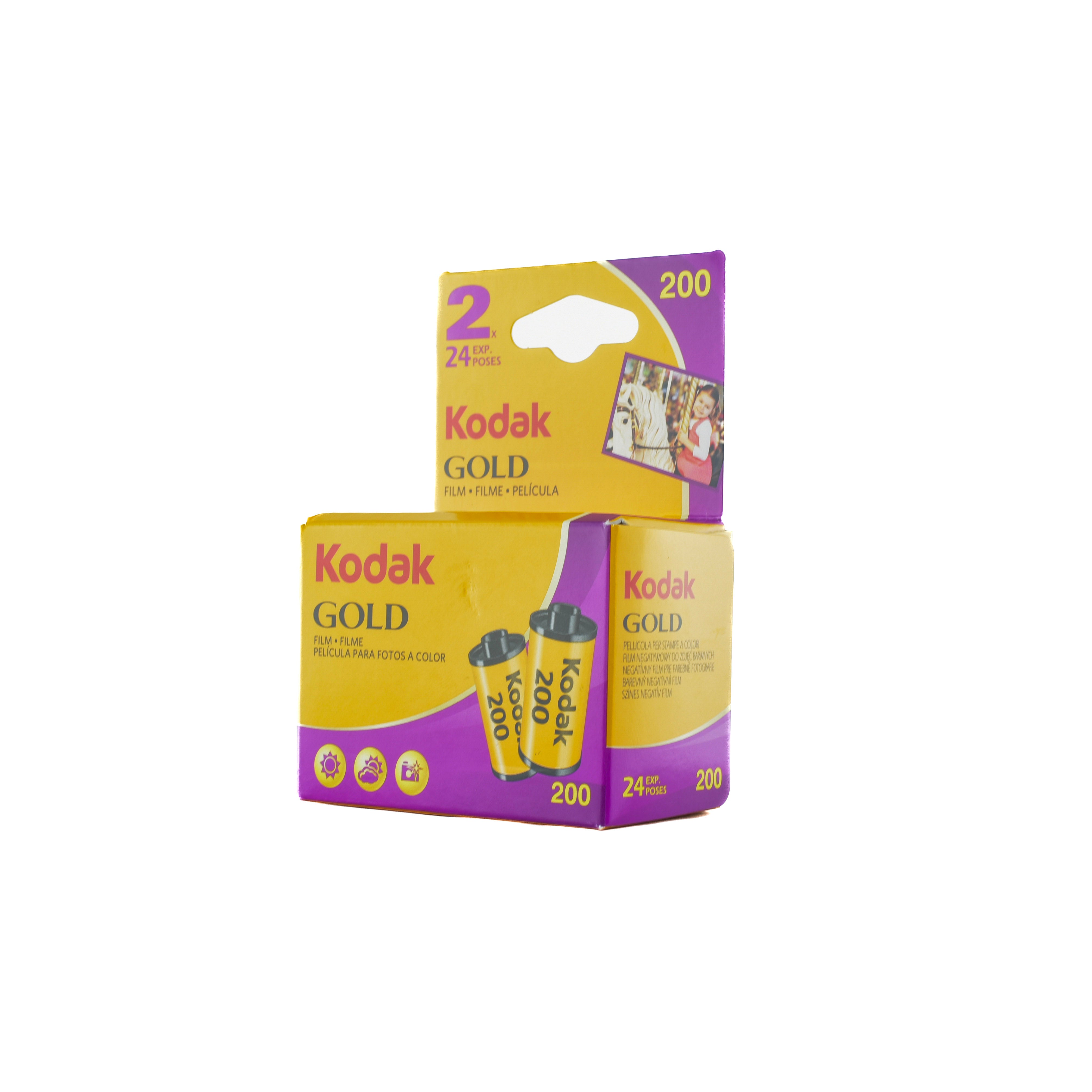 Kodak Gold 200 35mm Colour Film (24 exposures) 2 Pack