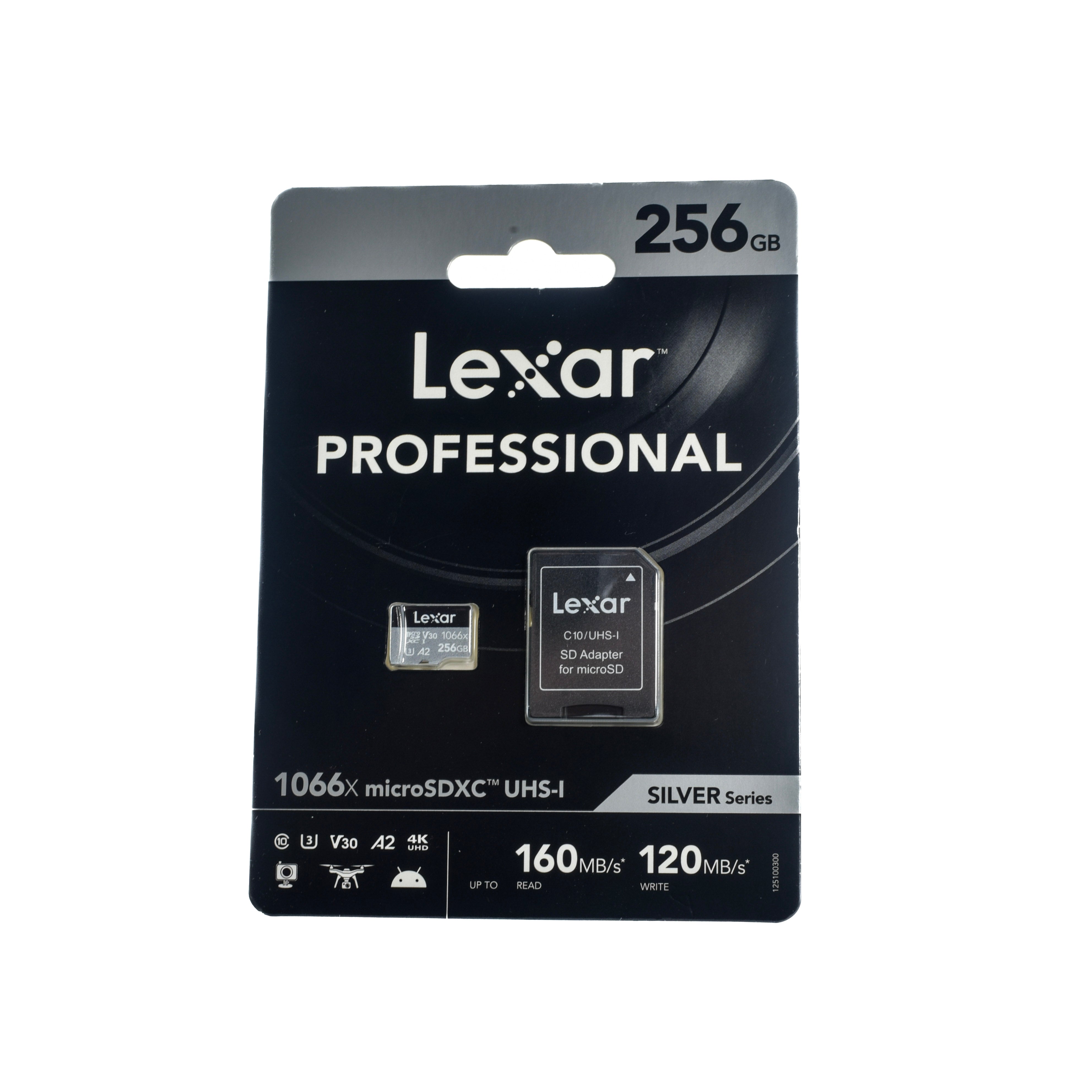 Lexar 256 GB Micro SDXC Card Professional UHS-1 (Silver Series)