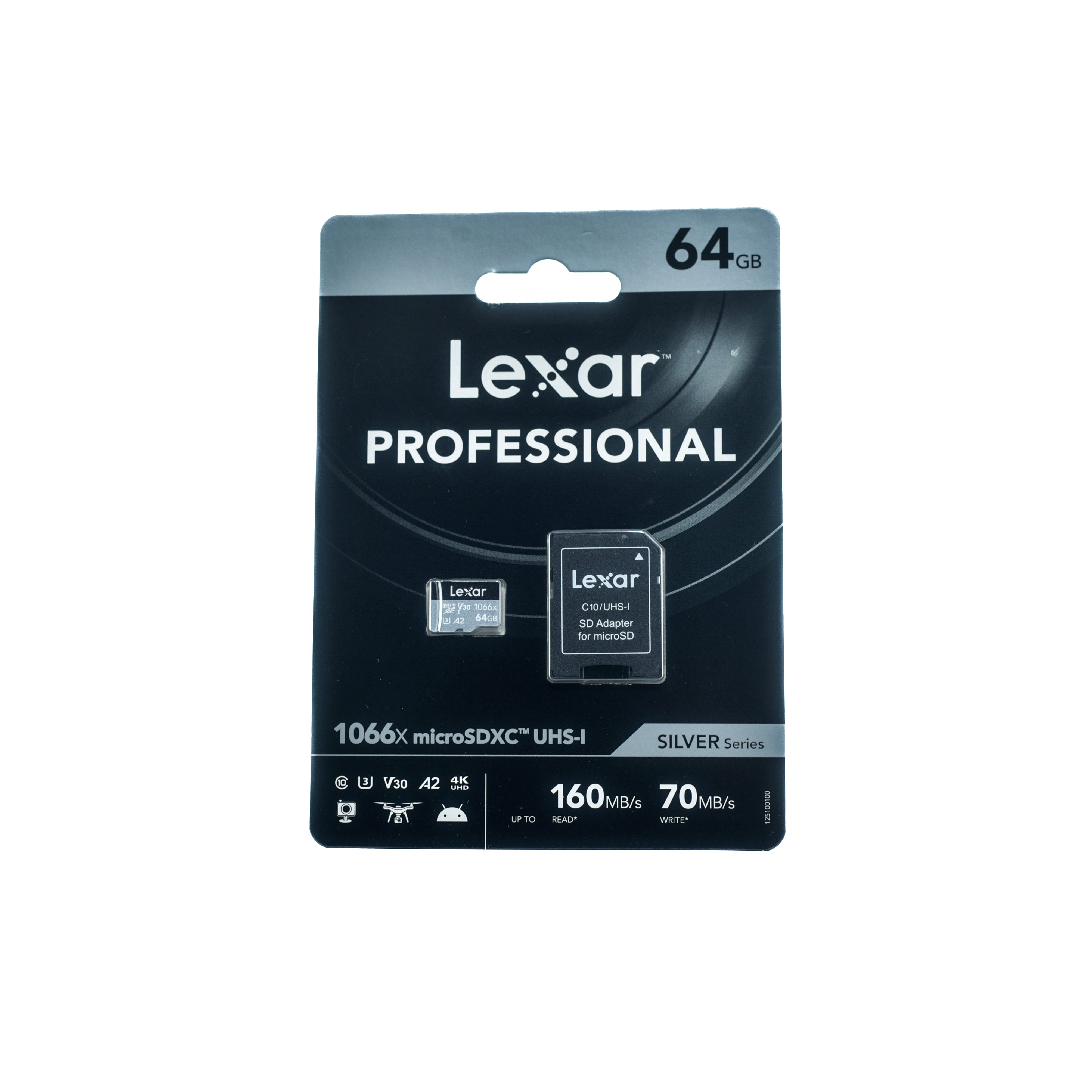Lexar 64 GB Micro SDXC Card Professional UHS-1 (Silver Series)