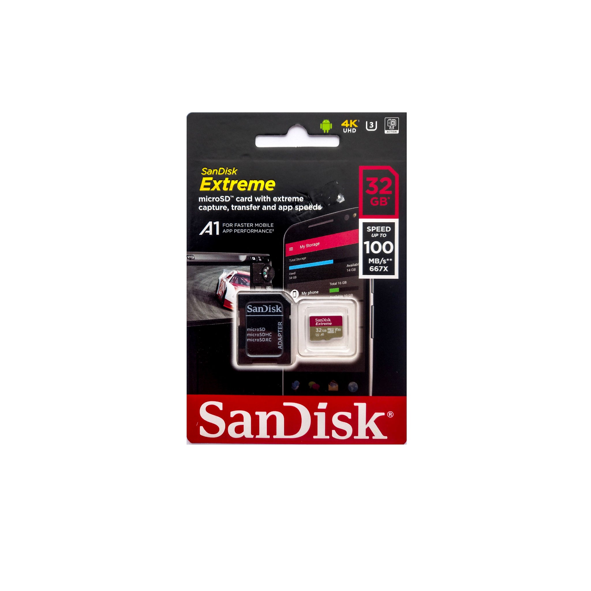 Sandisk 32 GB Micro SD Card Extreme