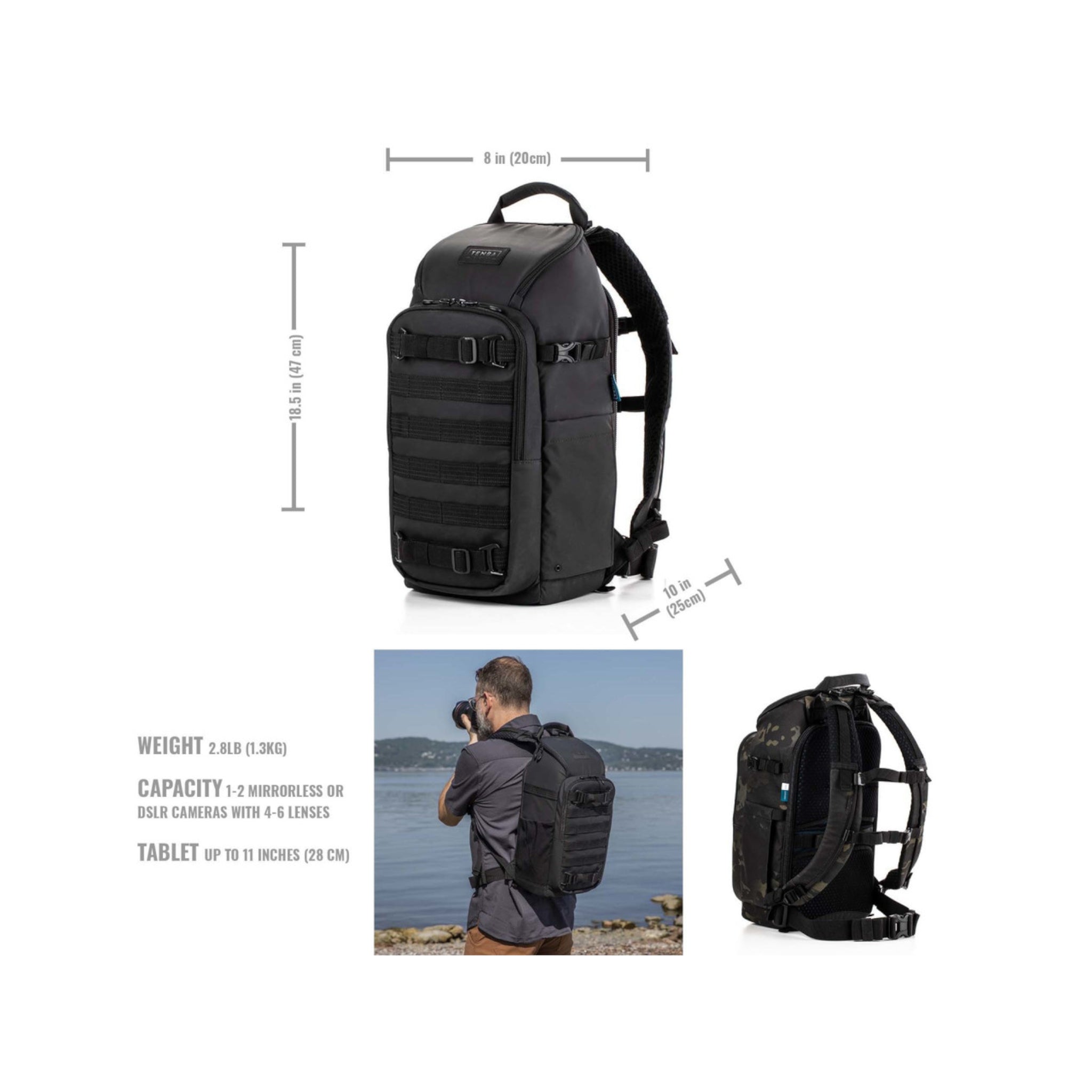 Tenba Backpack Axis V2 16L (Black)