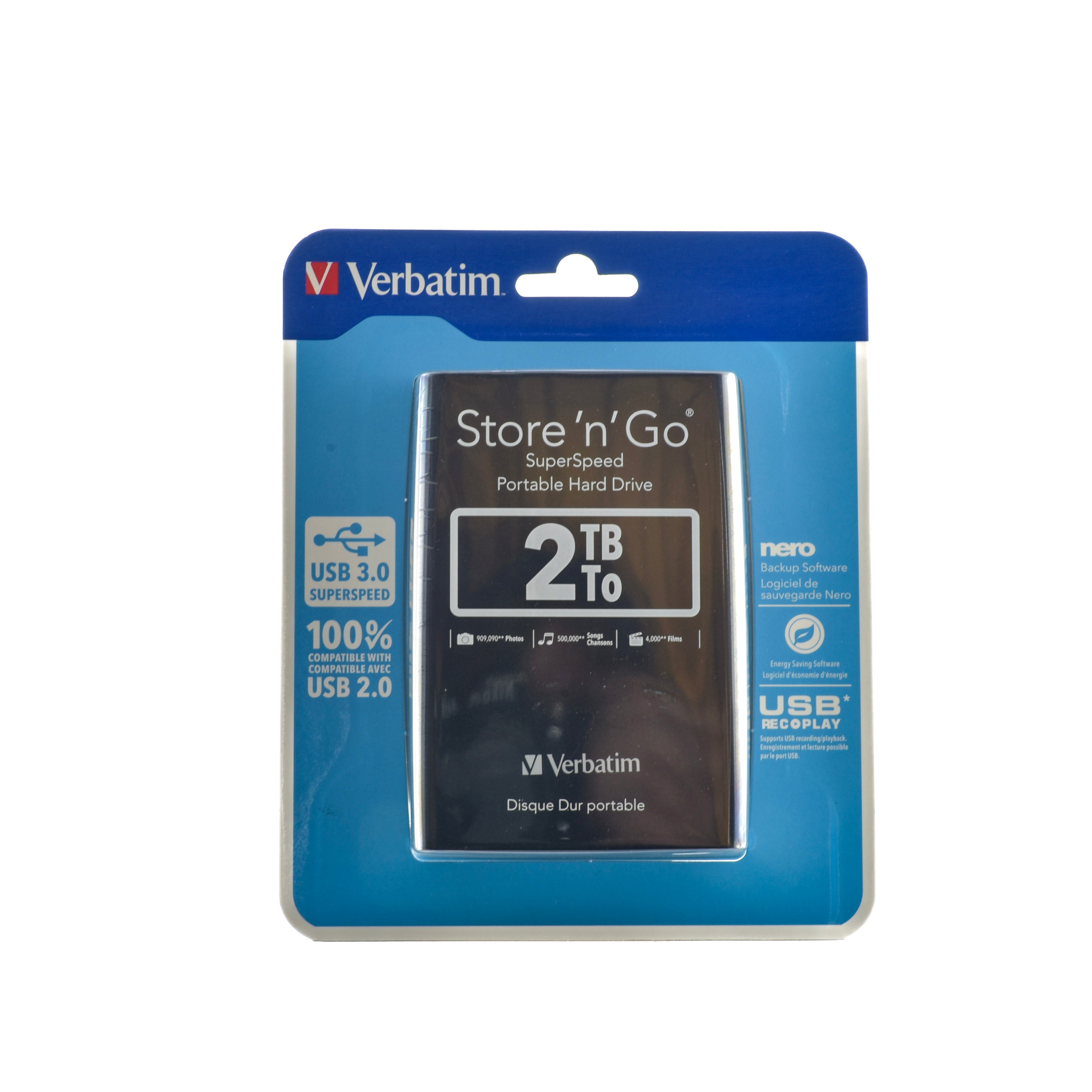 Verbatim Store ‘n’ Go Hard Drive 2TB