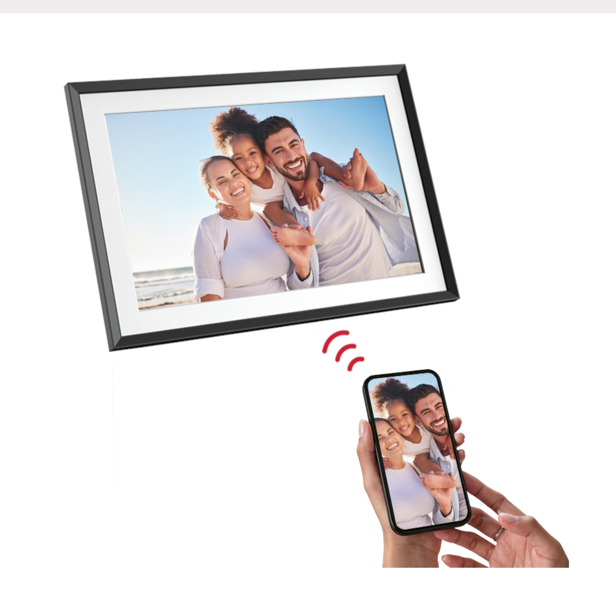 BLACK FRIDAY OFFER: Agfa 10” RDPF apf1000 wifi Digital Photo Frame (Black)