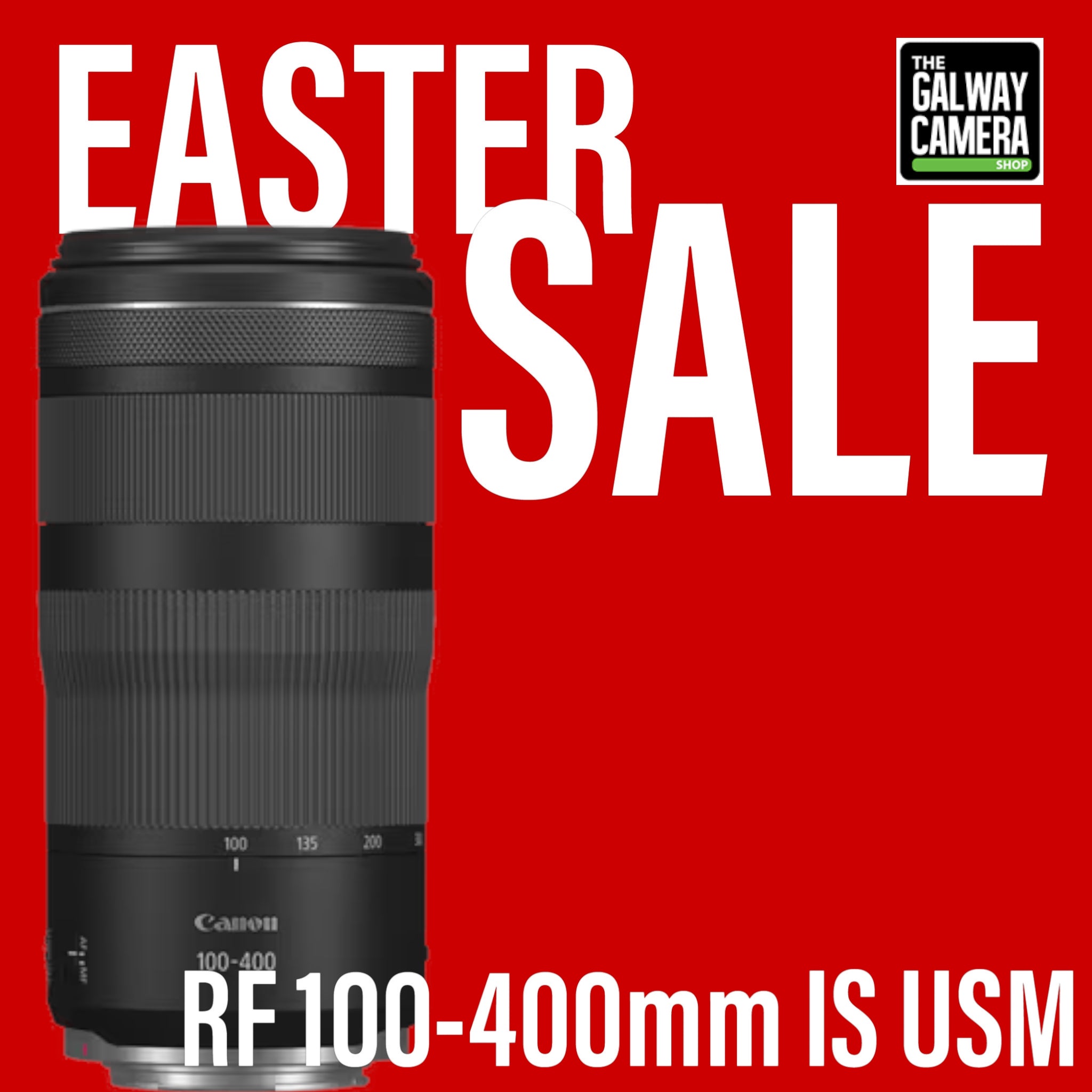 Canon OFFER: RF 100-400mm f/5.6-8 IS USM lens