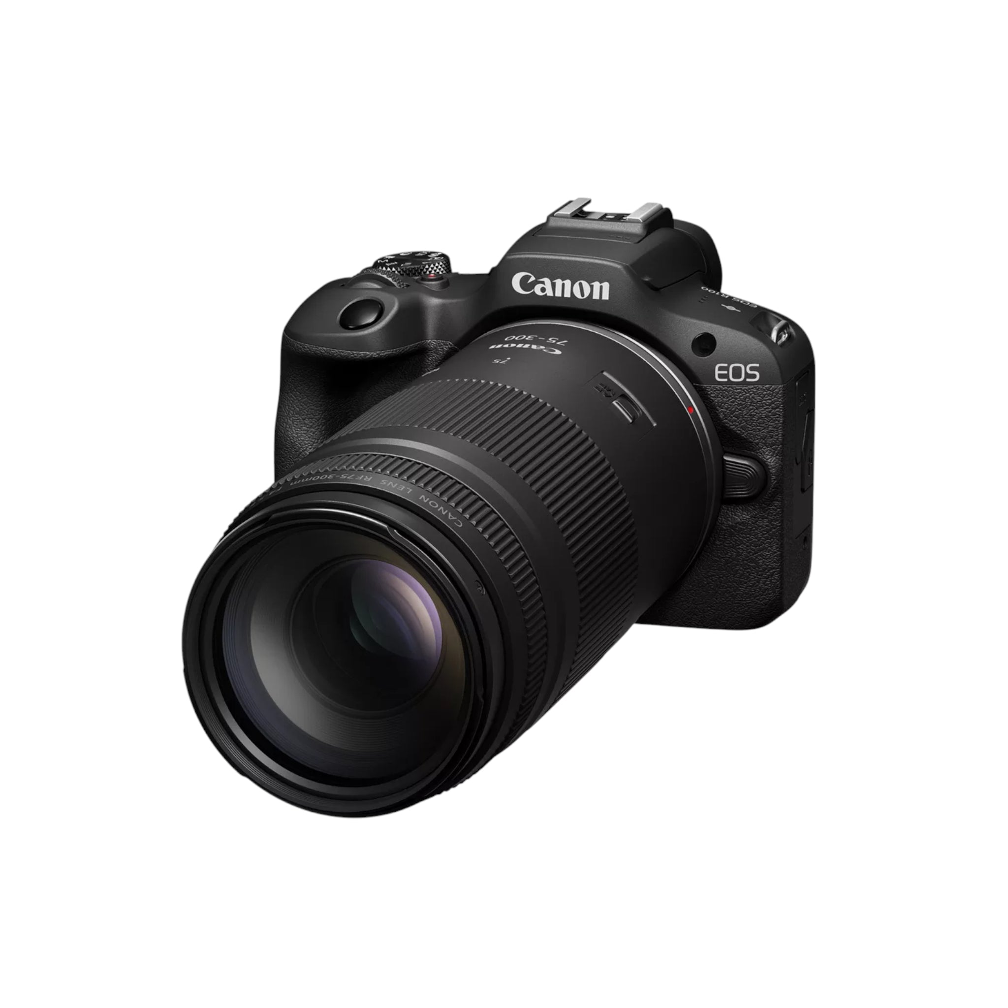 Canon OFFER: Eos R100 Mirrorless Camera Twin Lens Kit (RF-S 18-45 & RF 75-300mm lens)