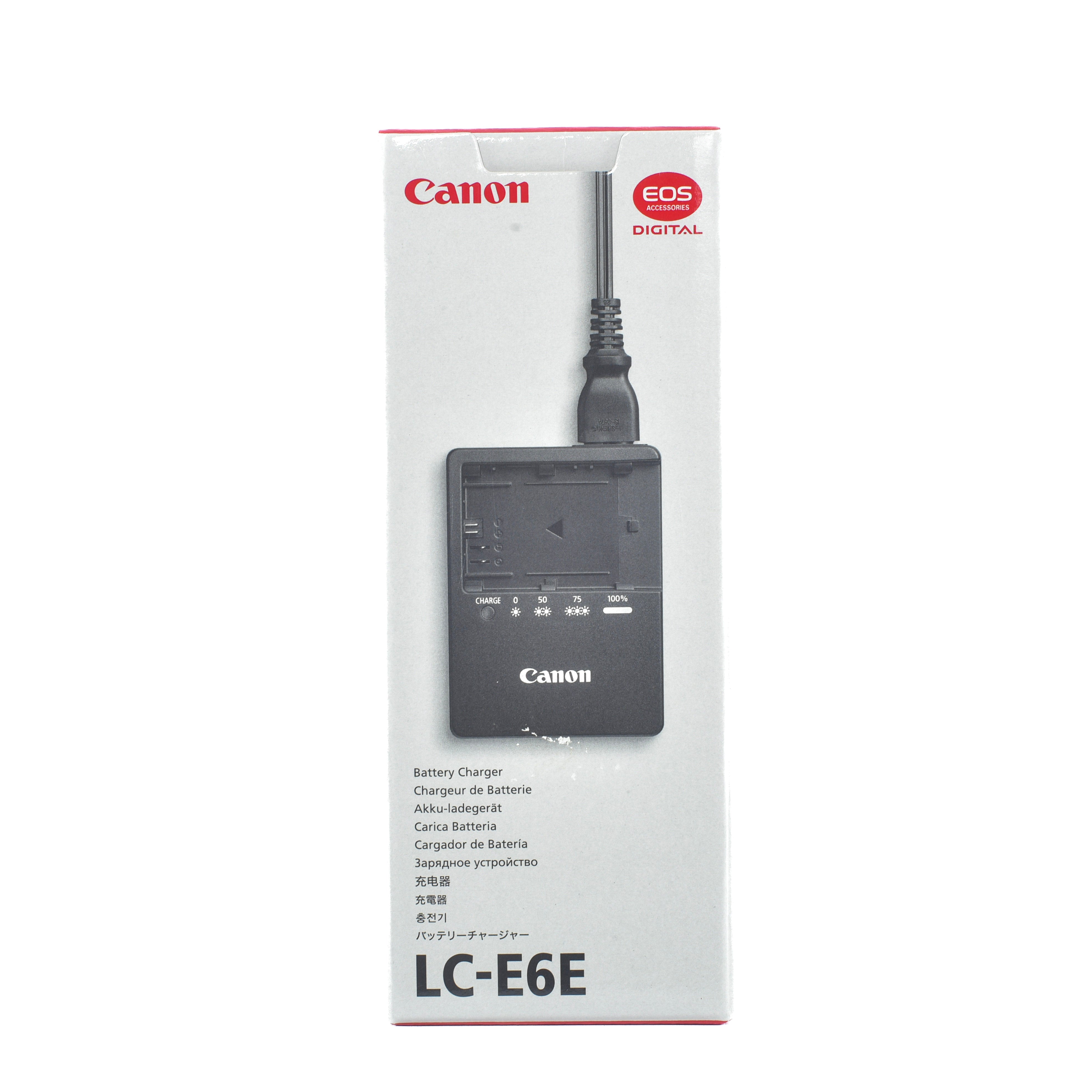 Canon OEM LC-E6 LP-E6 Battery Charger – Open Box, Great Condition For 60D 70D 80D 5D 6D 7D