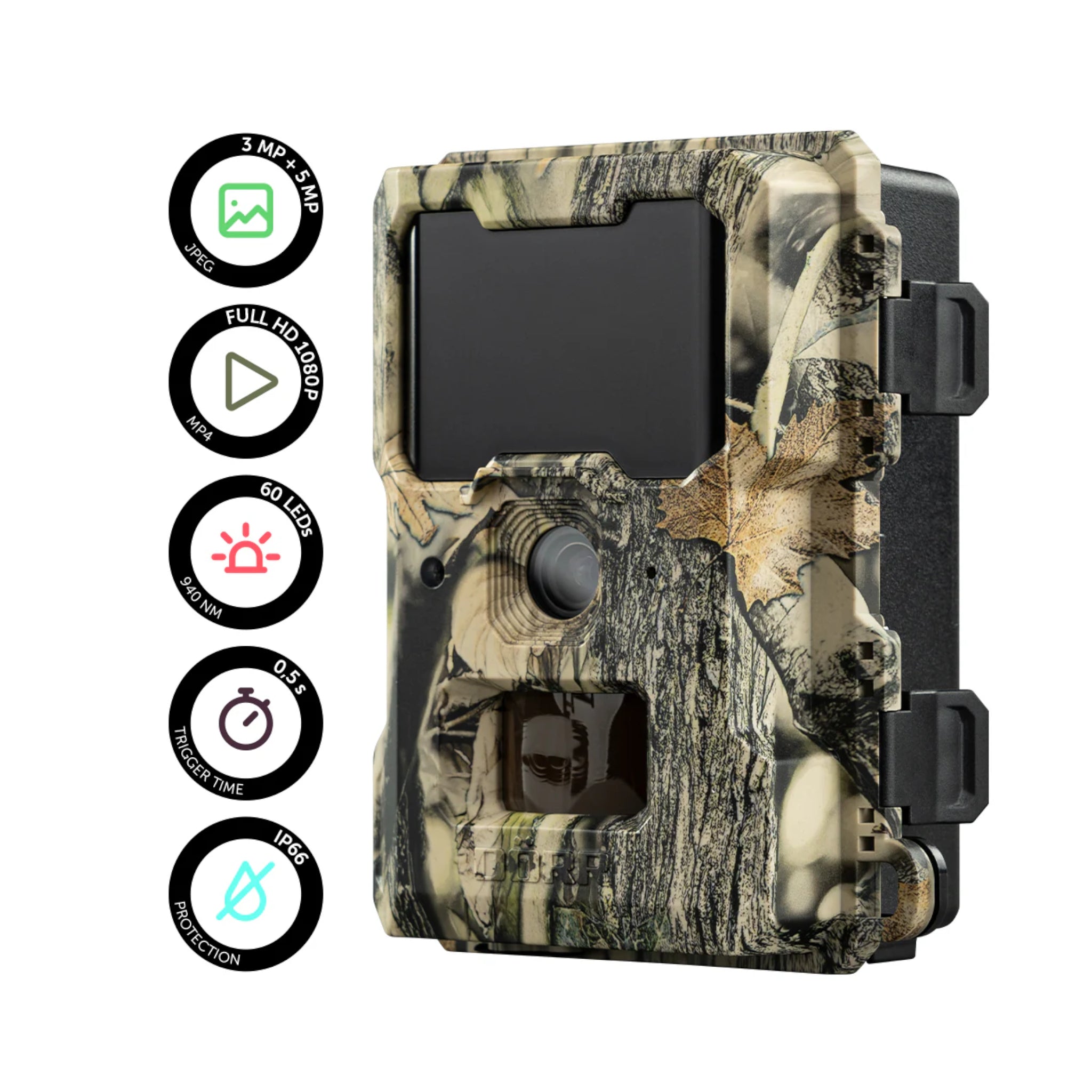 Dorr Snapshot Mini 5.0 Pro Full HD Nature Camera (Camouflage)