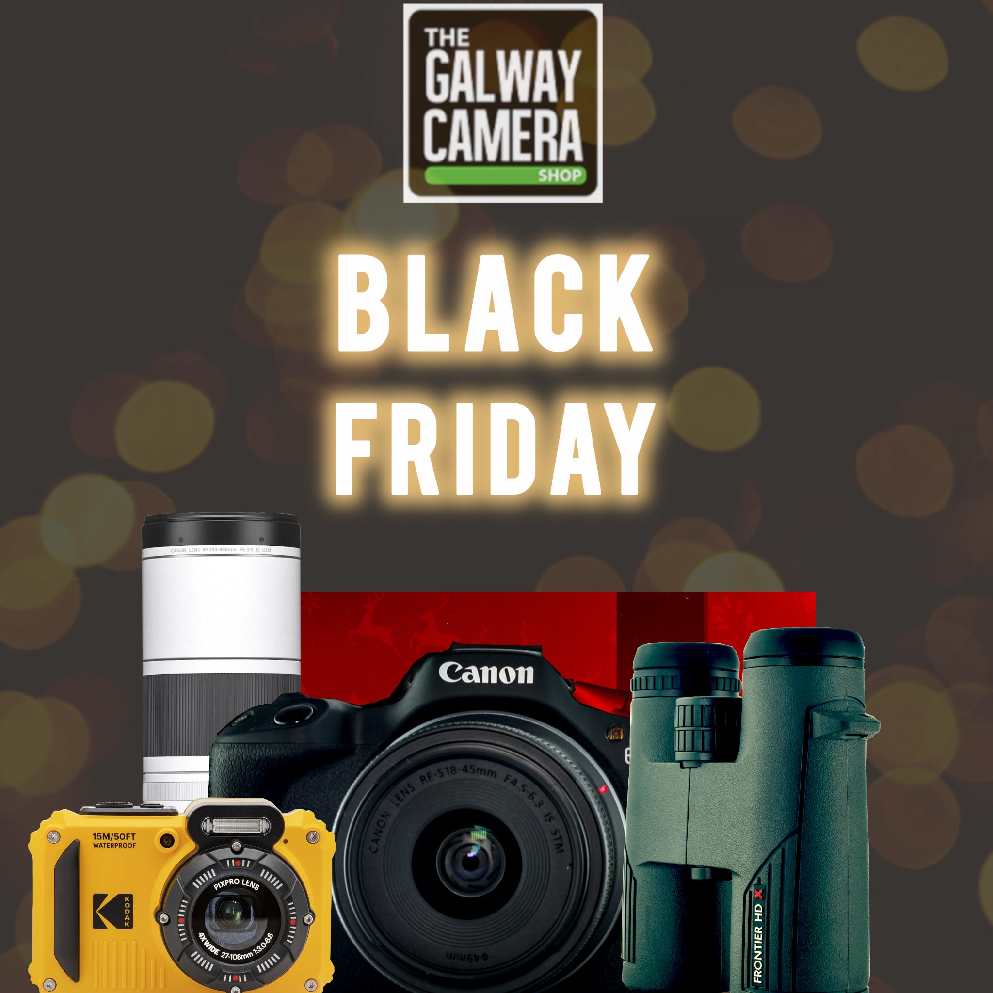 BLACK FRIDAY OFFER: Nikon Prostaff P3 8 x 42 Binoculars (Black)