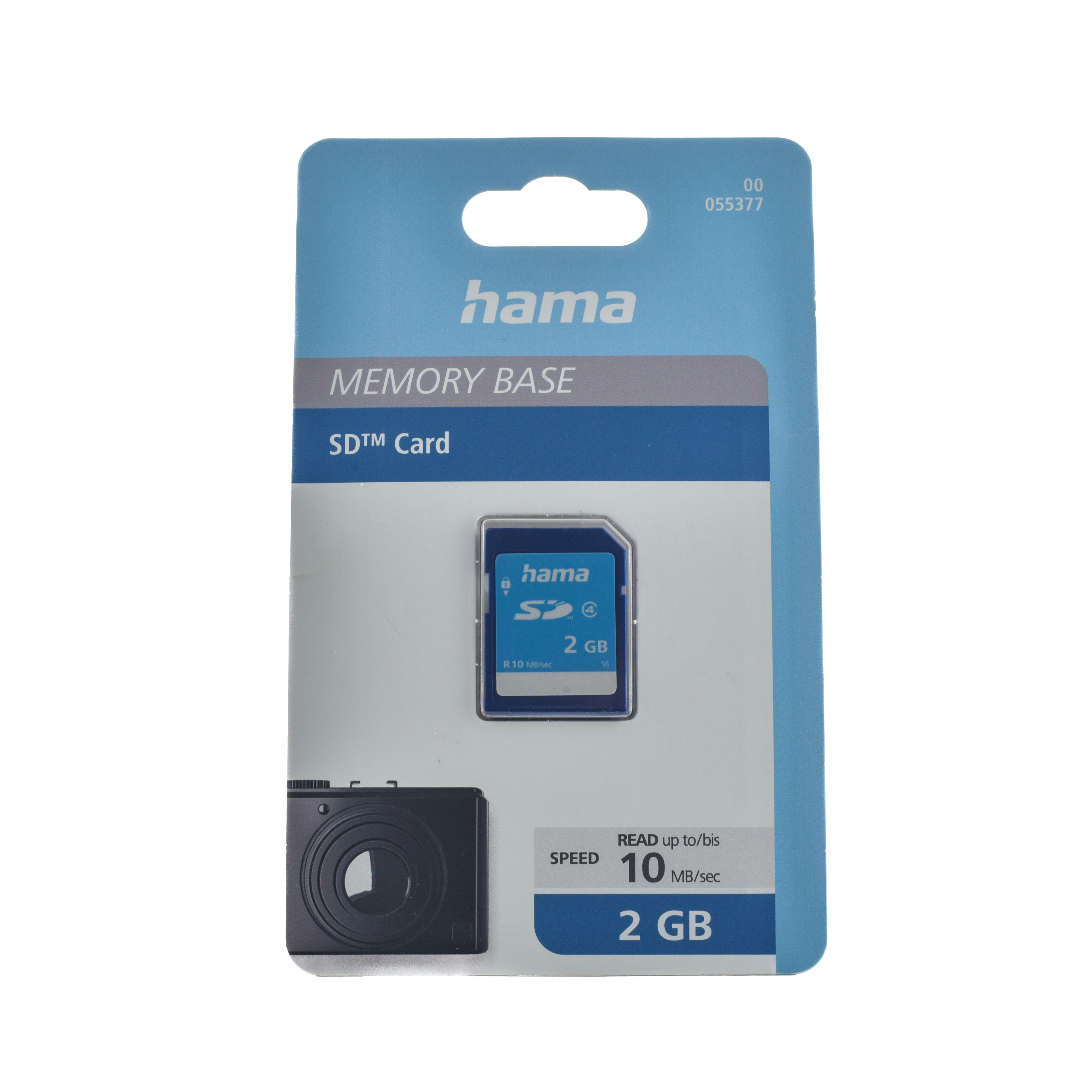 Hama 2 GB SDHC Card Memory Base