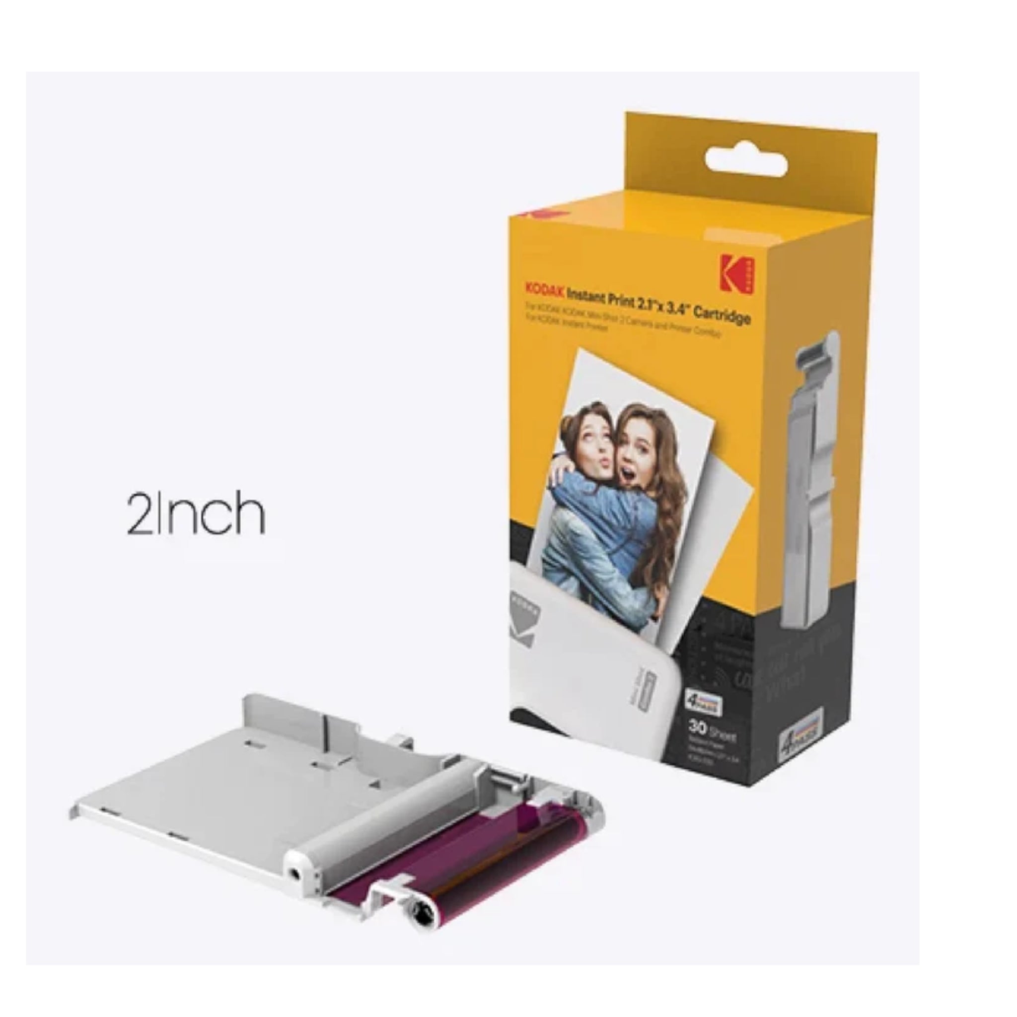 Kodak 4PASS Film Cartridge (2.1x3.4") 30 Sheets