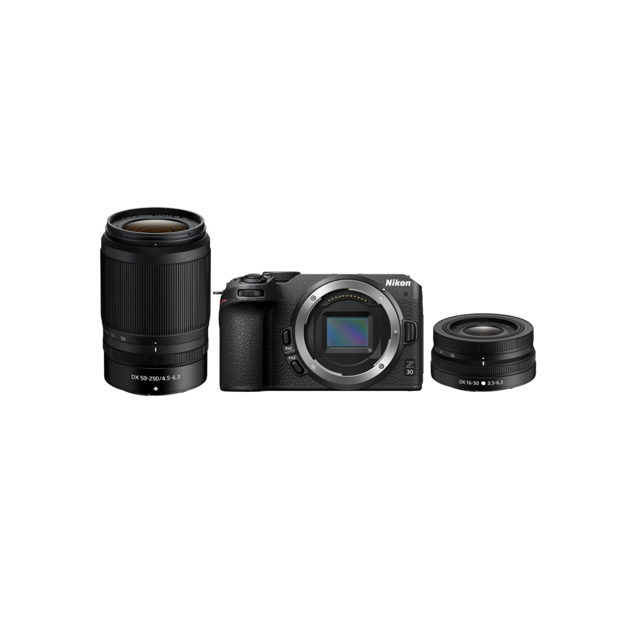 Nikon Z30 Mirrorless Dslr Camera & Z DX 16-50mm VR & Z DX 50-250mm VR Twin lens kit