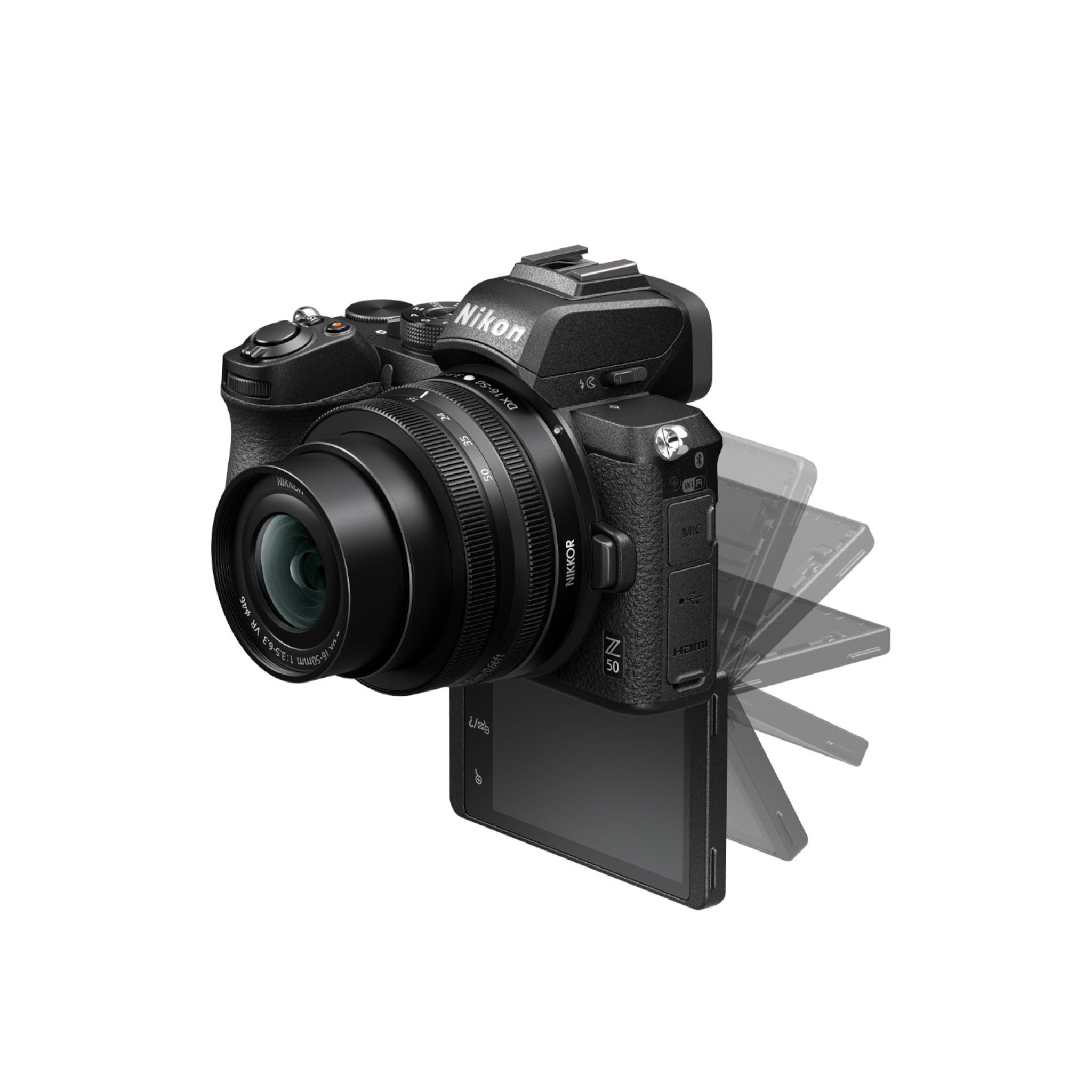 Nikon Z50 Mirrorless Dslr Camera & Z DX 16-50mm f3.5-6.3 VR lens