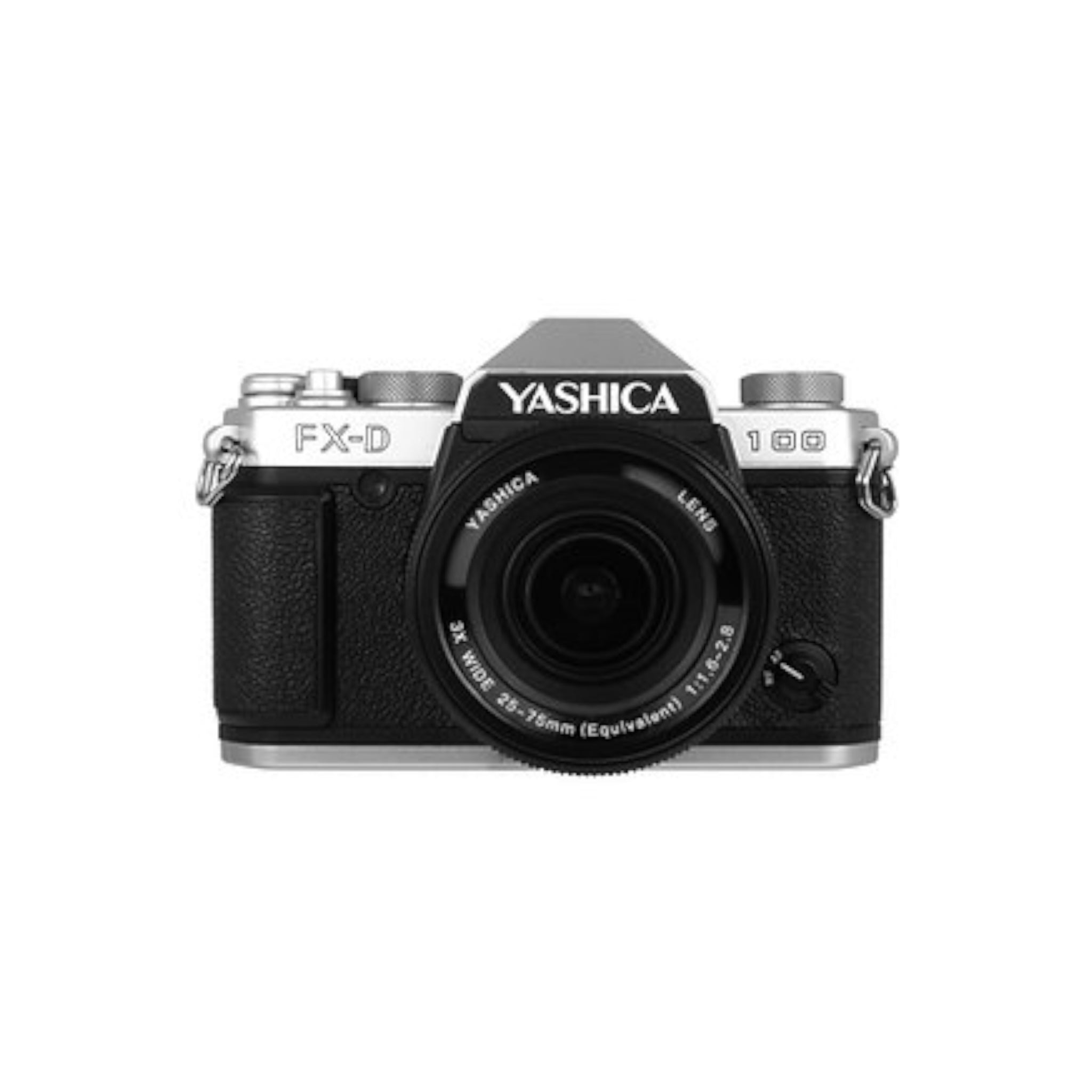 Yashica FX-D 100 Simulation film camera (black-silver)