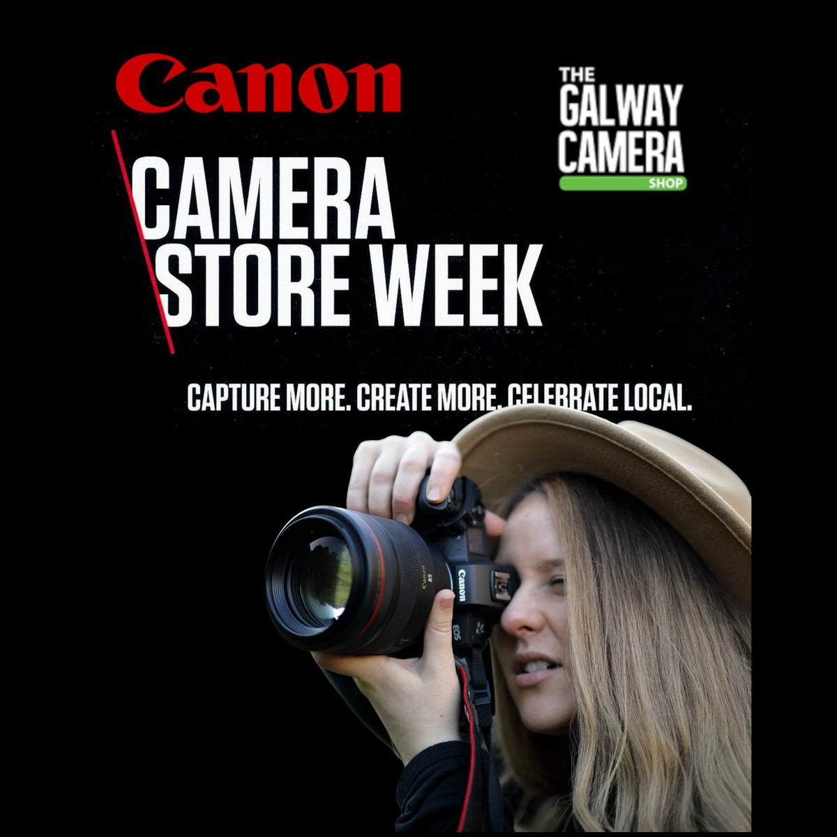 Canon Camera Store Week 2026 at the Galway Camera Shop