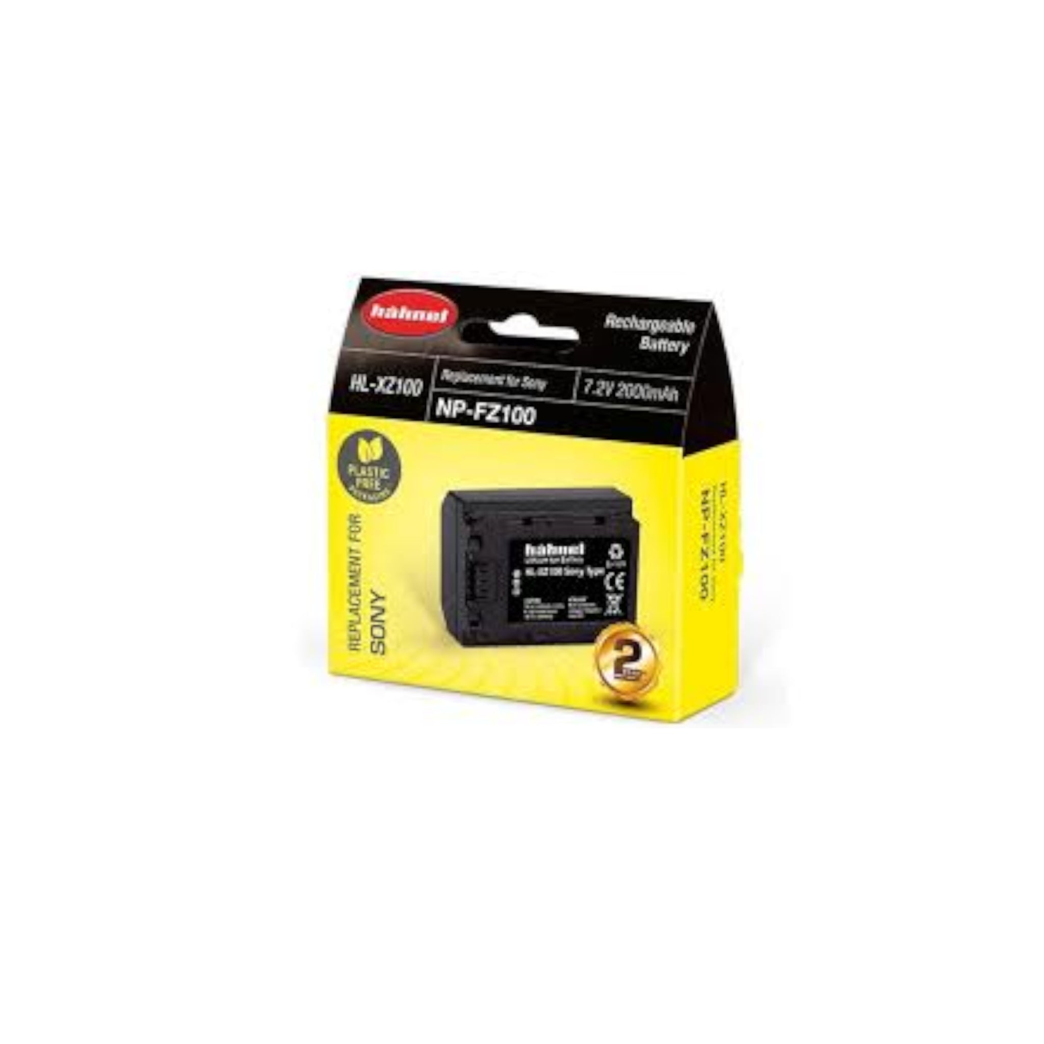 Hahnel HL-XZ100 (Sony NP-FZ100) Battery