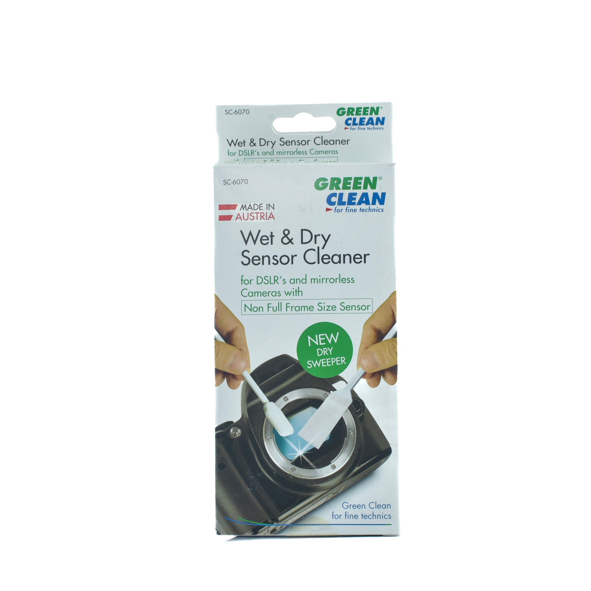 Green Clean Wet & Dry Camera Sensor Cleaning Kit