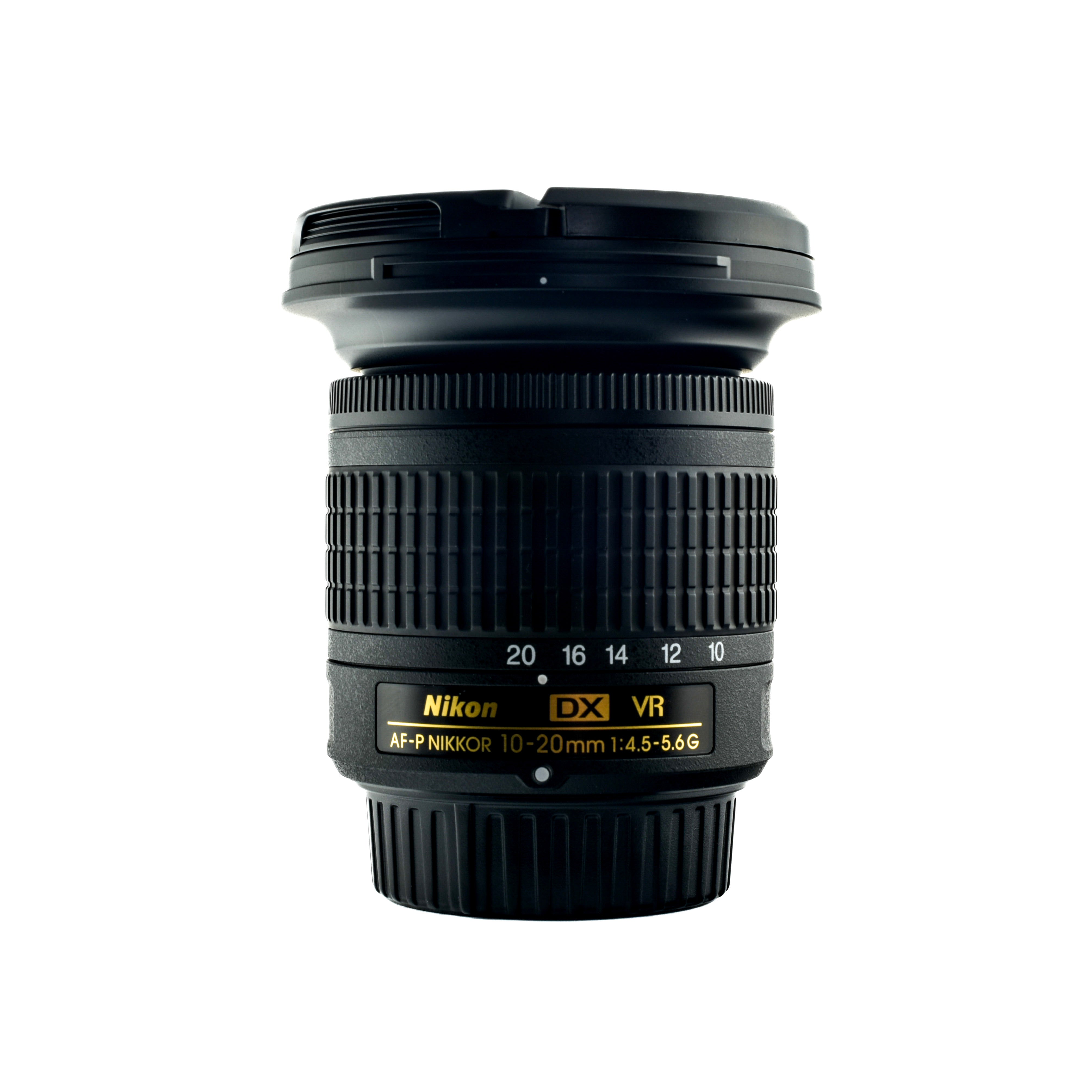 Nikkor 10-20mm  Af-P DX f/4.5-5.6G VR lens