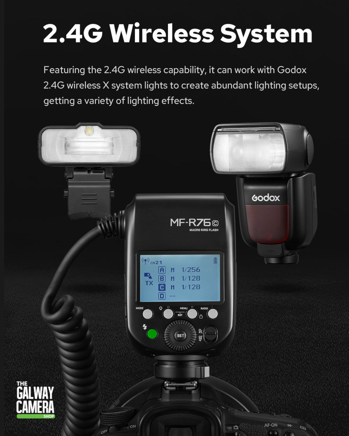 GoDox MF-R76C TTL Macro Ring Flash (Canon Compatible)
