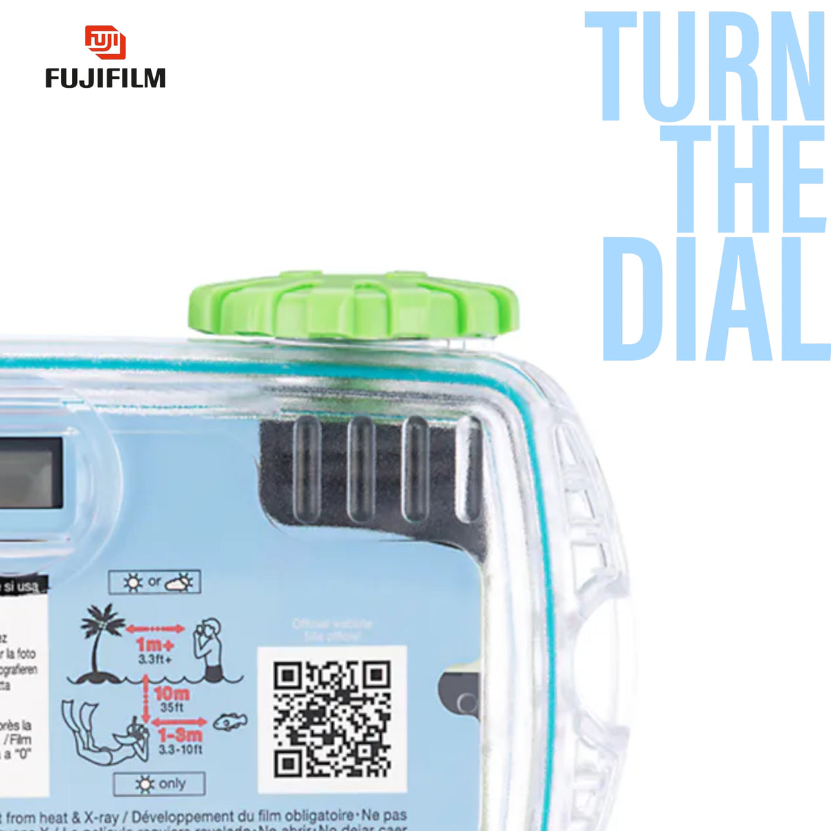 Fujifilm Quicksnap Active Underwater Disposable Camera (27 Exp)