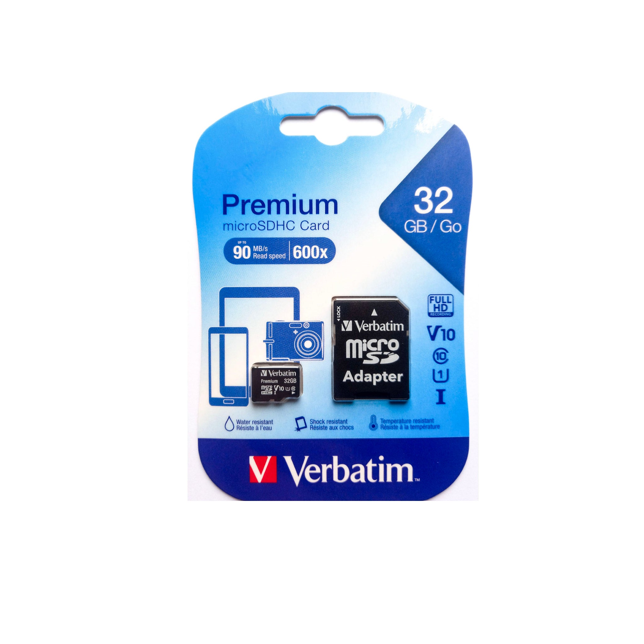 Verbatim 32 GB Micro SDHC Card Premium