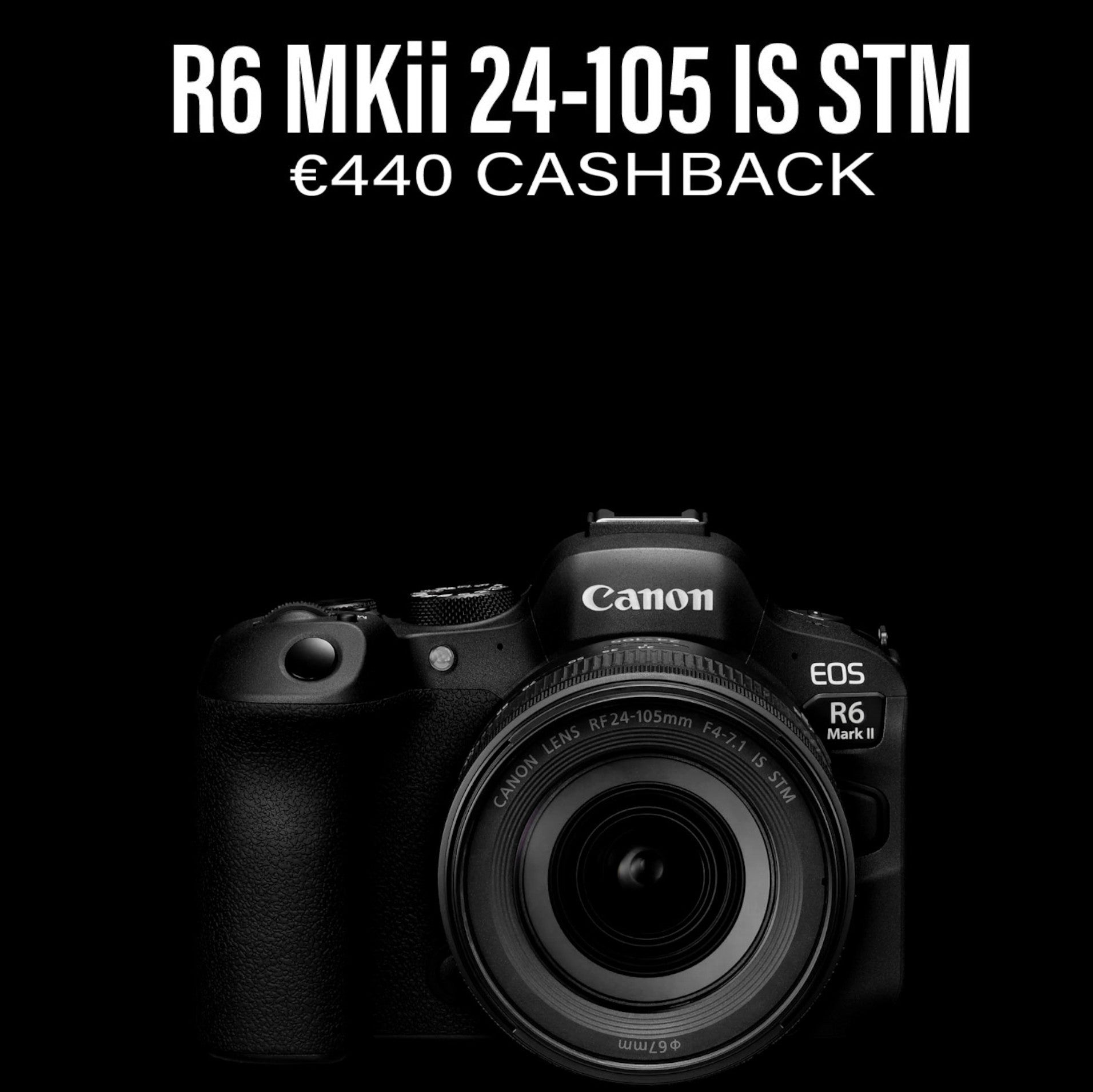 Canon Eos R6 mk ii Mirrorless Dslr Camera & 24-105mm IS STM lens
