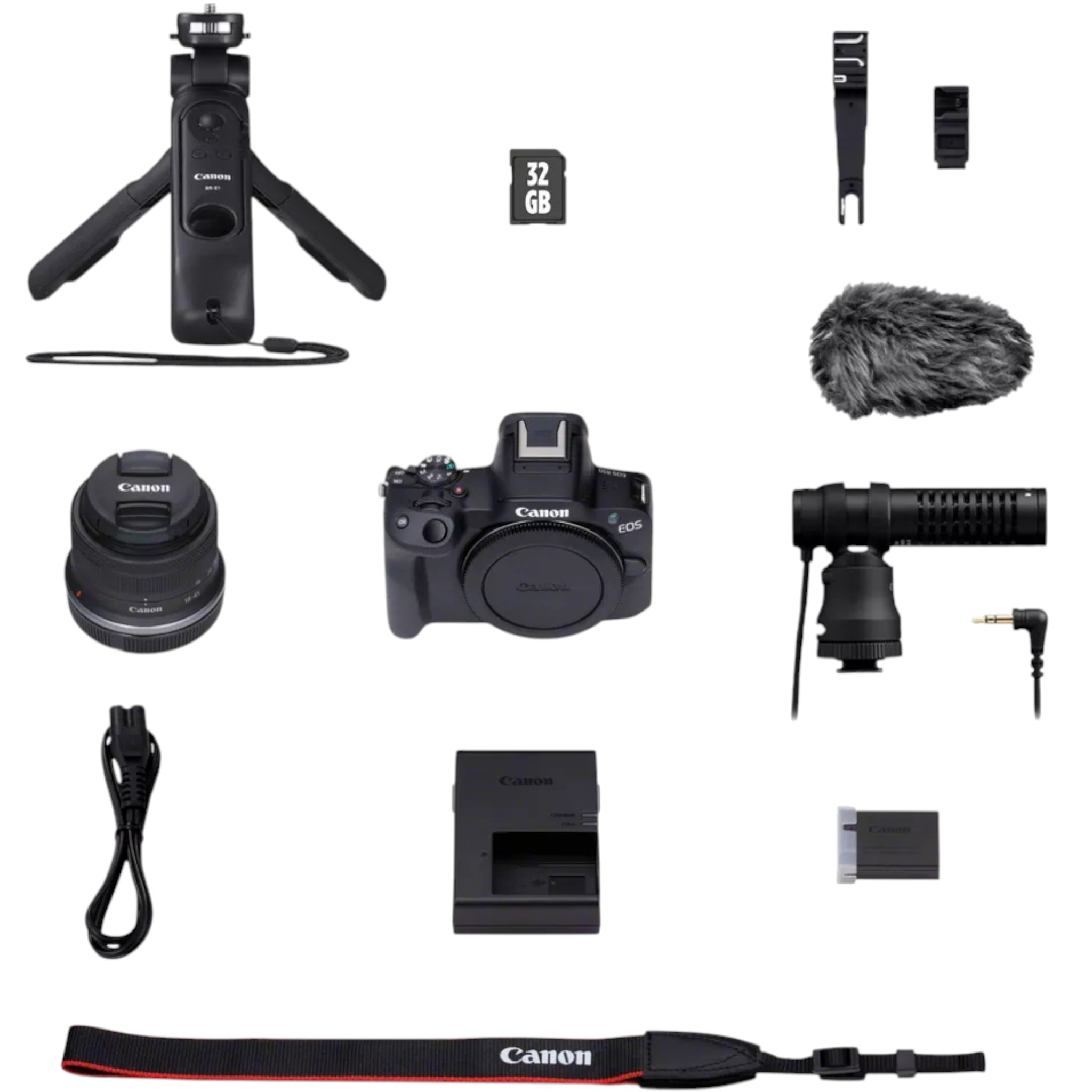 Canon Eos R50 Mirrorless Content Creator Kit