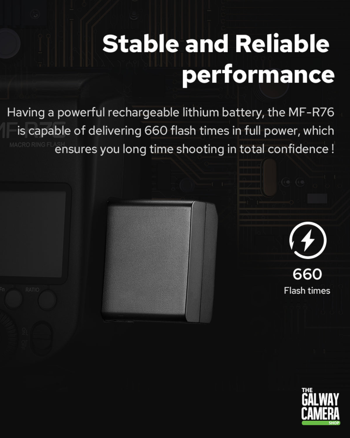 GoDox MF-R76C TTL Macro Ring Flash (Canon Compatible)