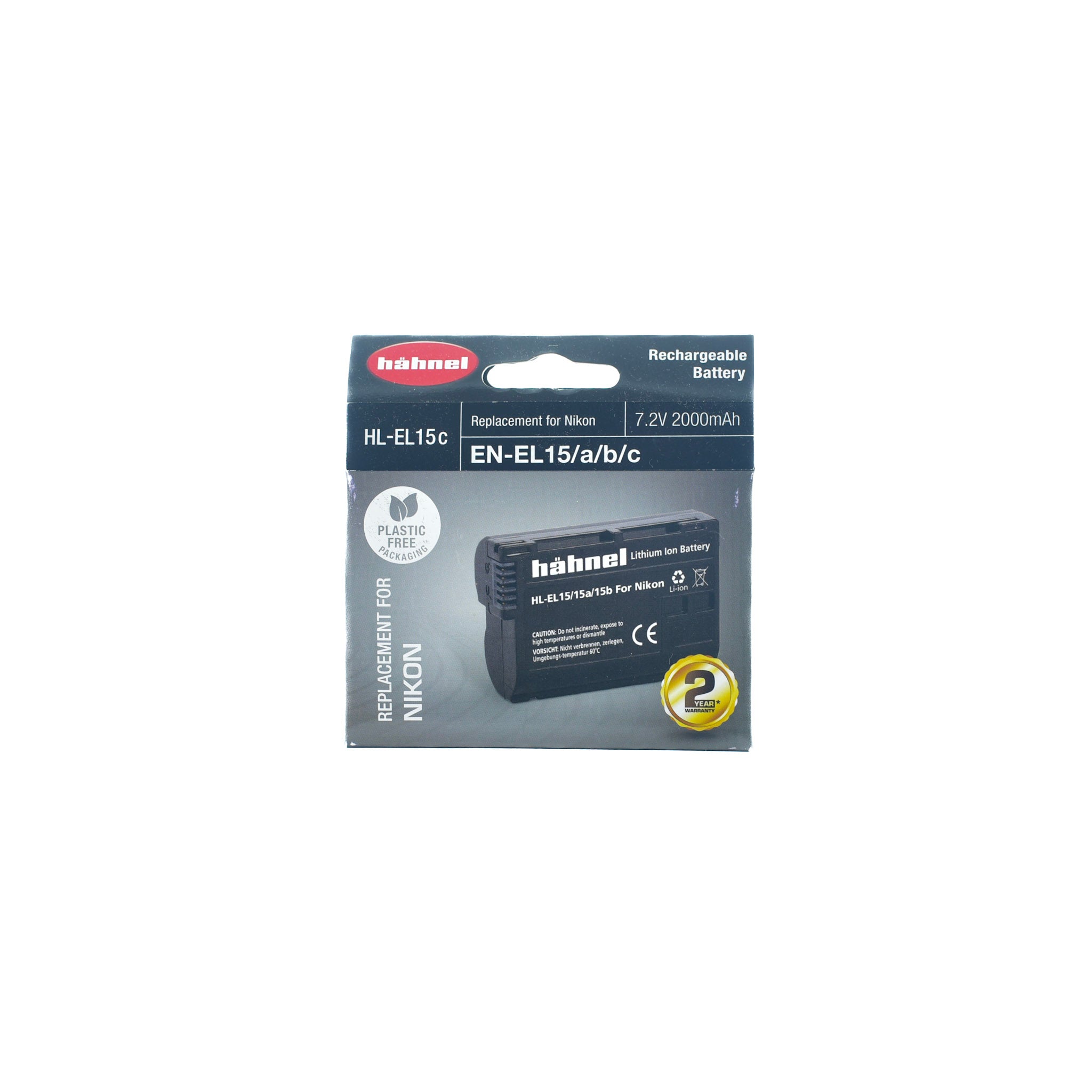 Hahnel HL-EL15 a/b/c (Nikon EN-EL15 a/b/c) Battery