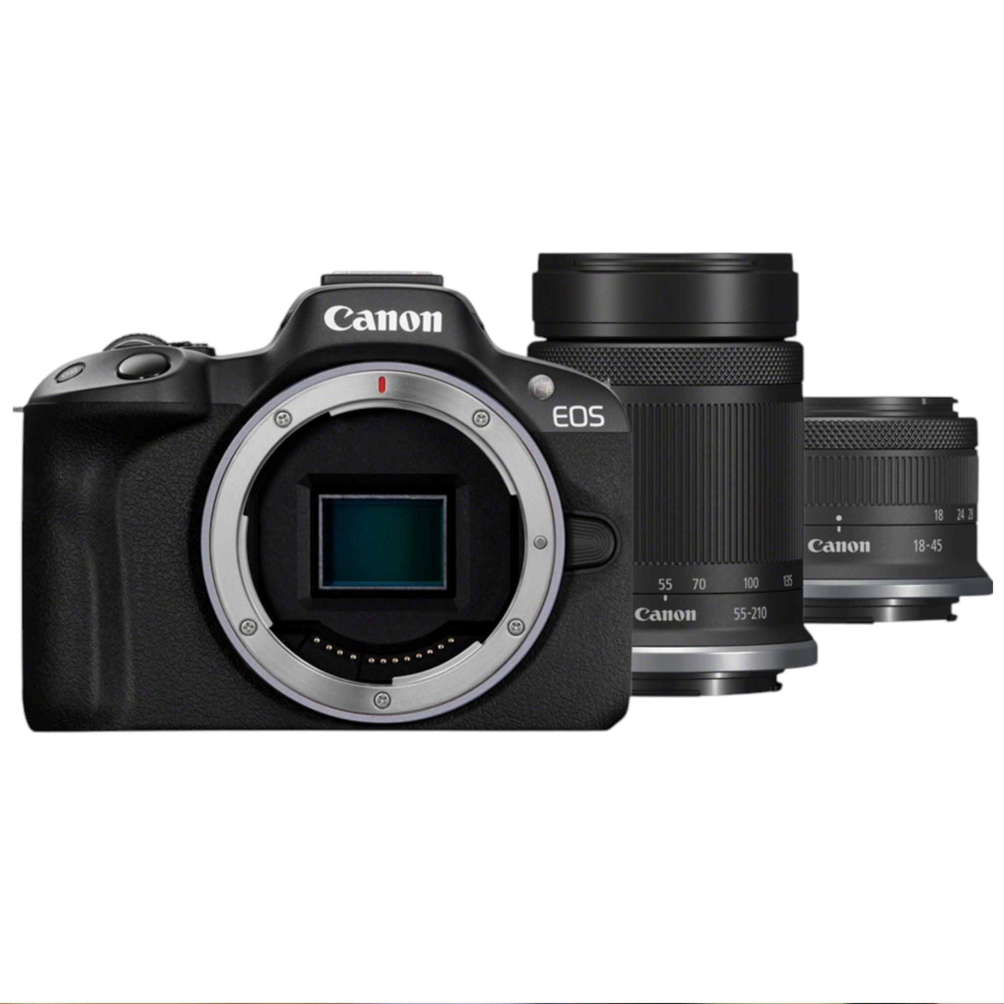 Canon Eos R50 Mirrorless Dslr Camera & Twin Lens Kit
