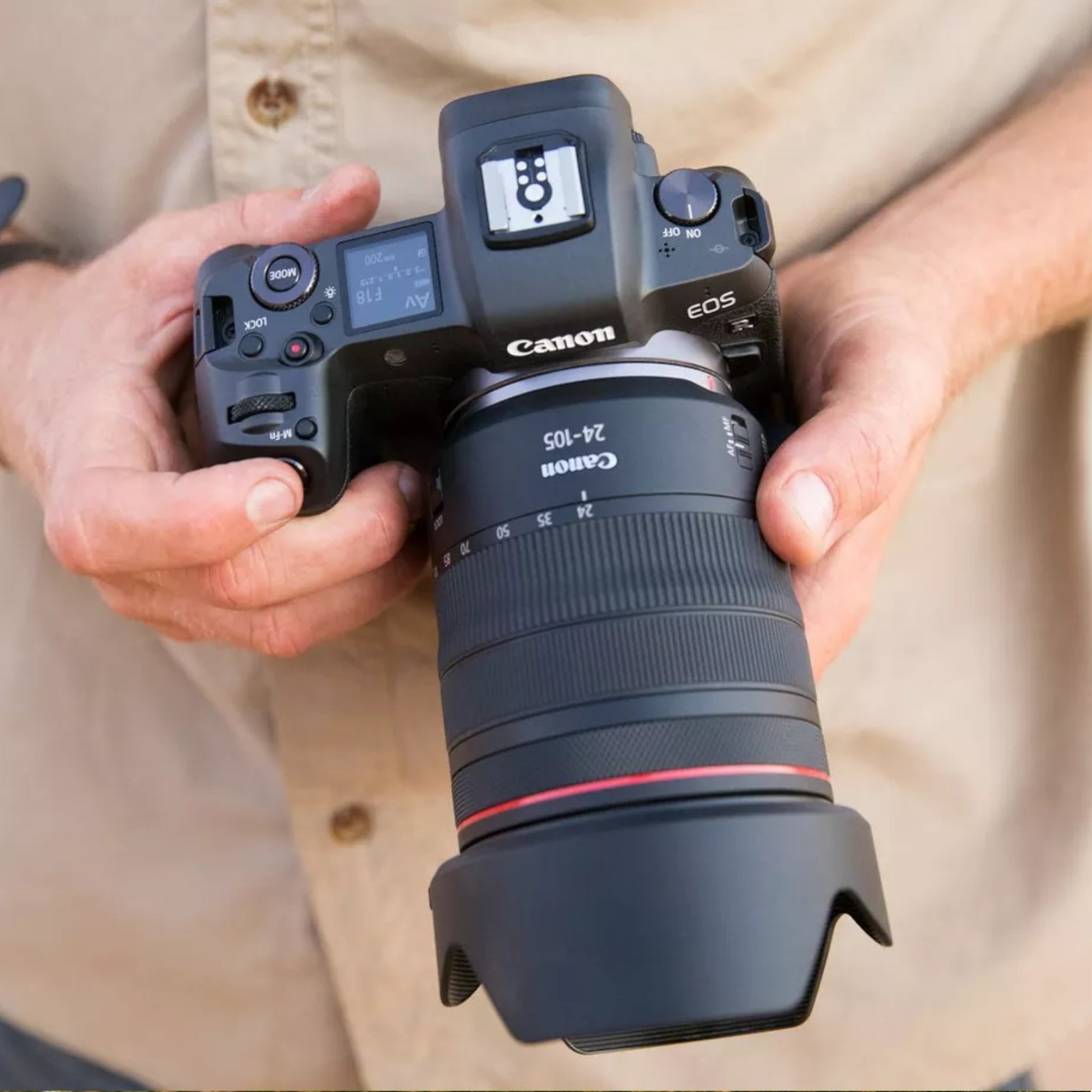 Canon RF 24-105mm f:4 IS USM L lens