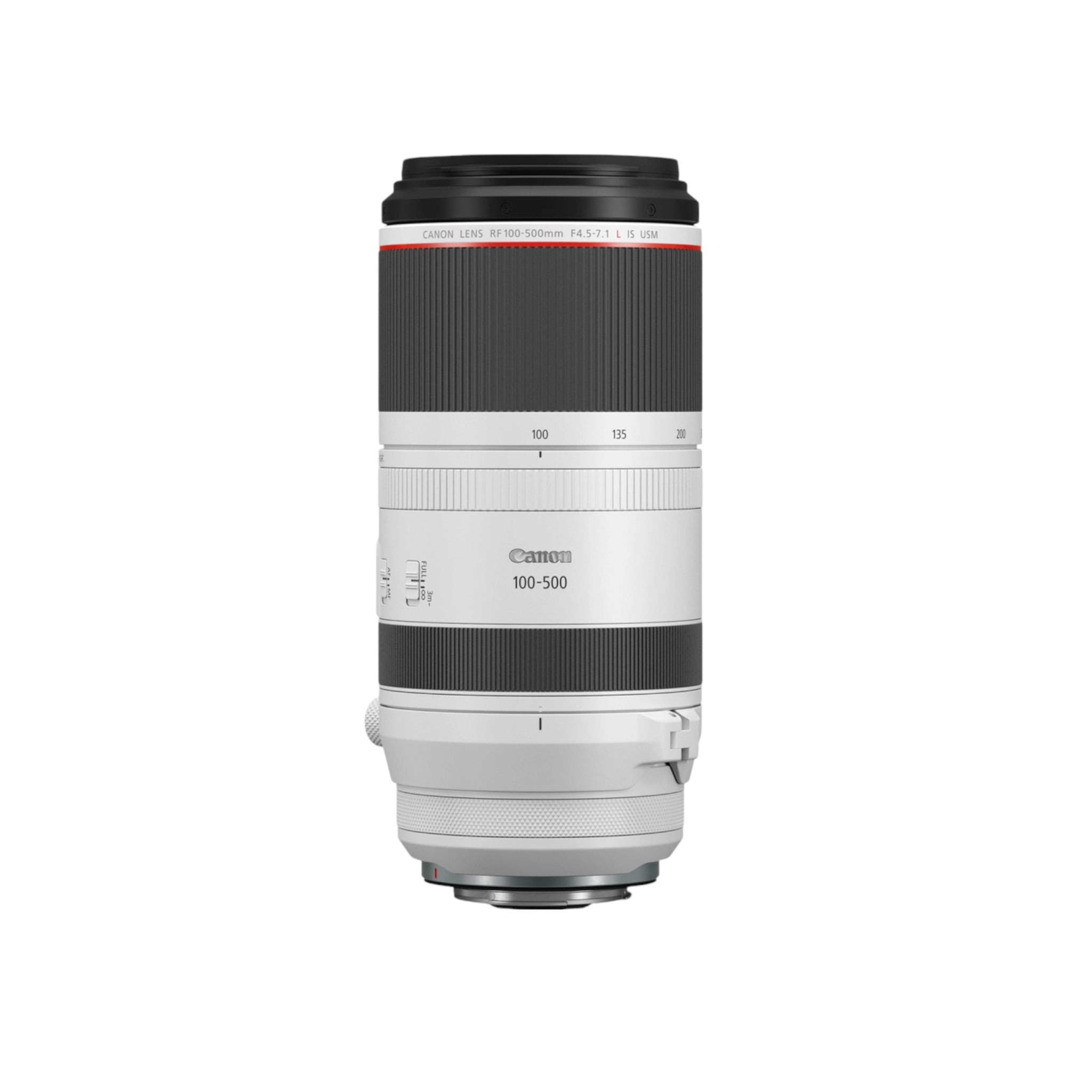 Canon RF 100-500mm f 4.5-7.1L IS USM lens