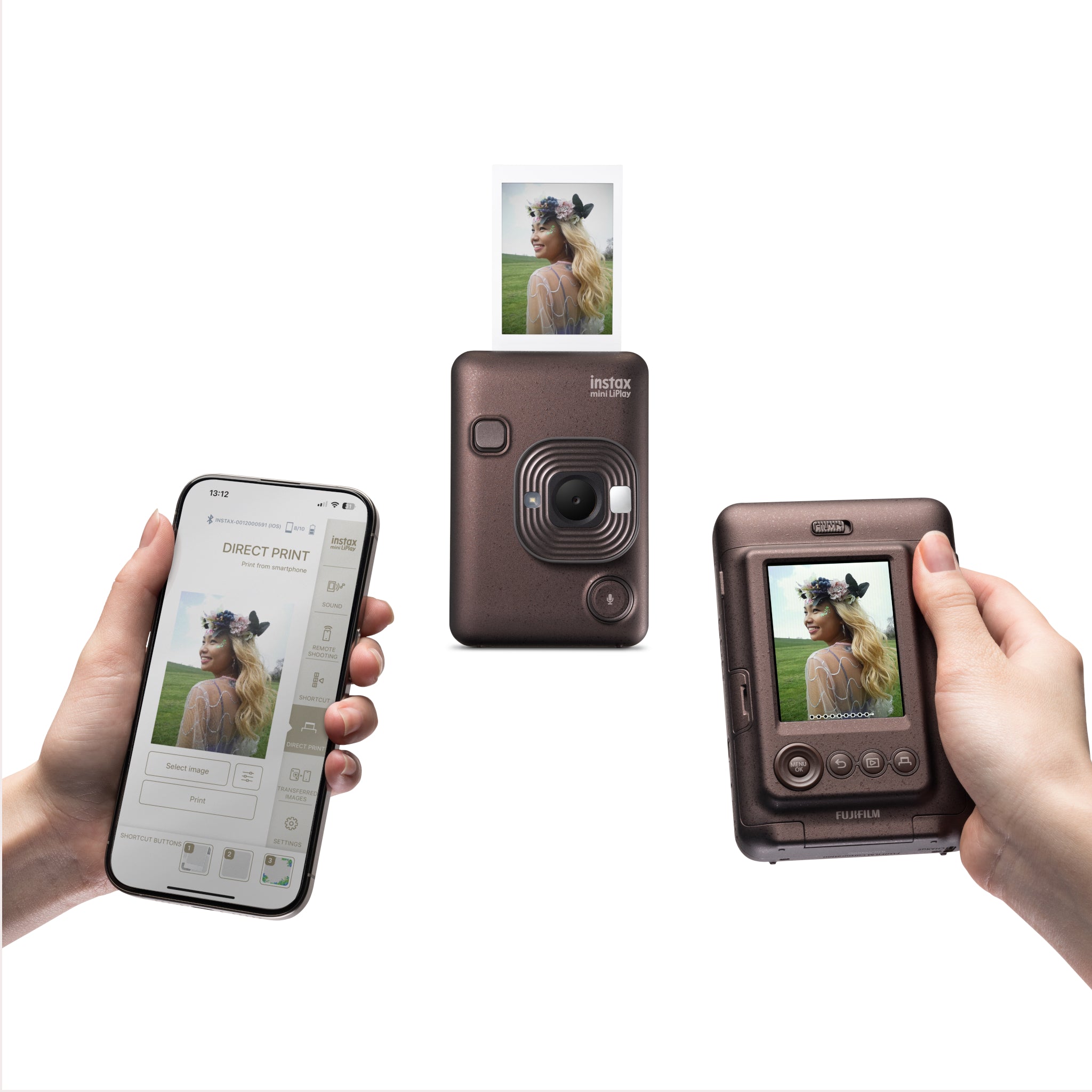 Fujifilm Instax Mini Li-Play Hybrid Instant Camera