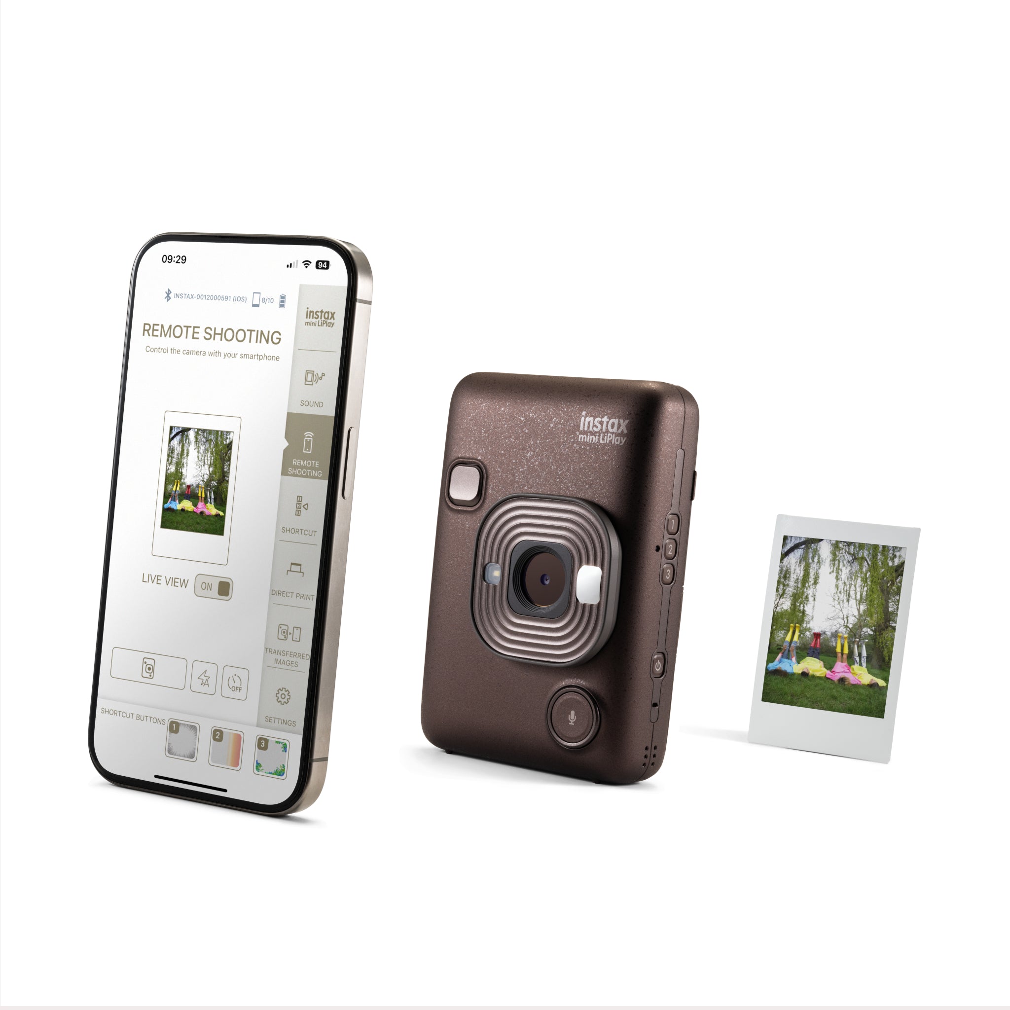 Fujifilm Instax Mini Li-Play Hybrid Instant Camera