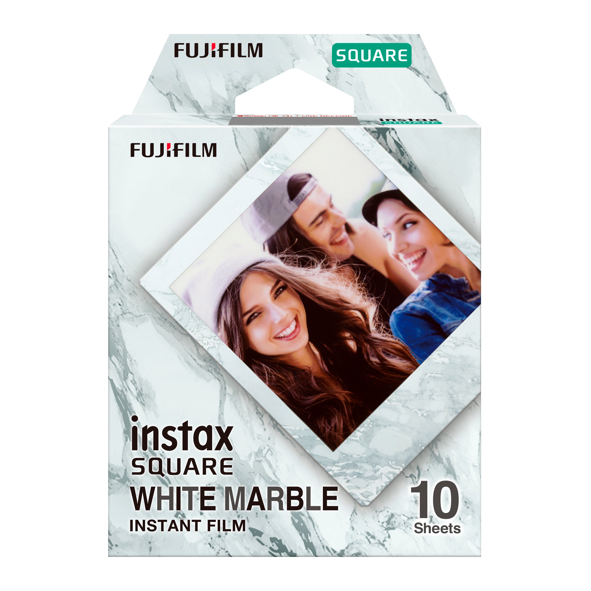 Fujifilm Instax Square Film (White marble)