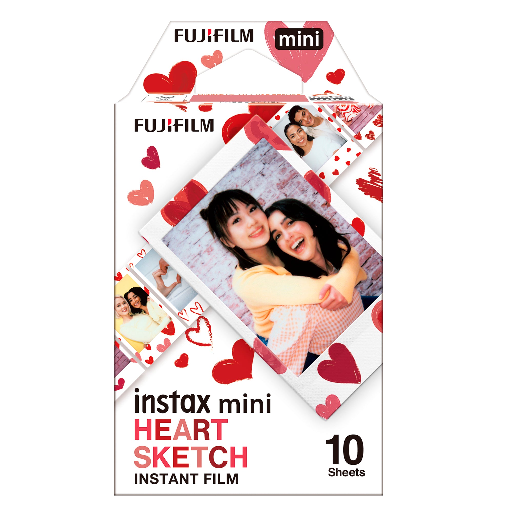 Fujifilm Instax Mini Film (Heart Sketch)