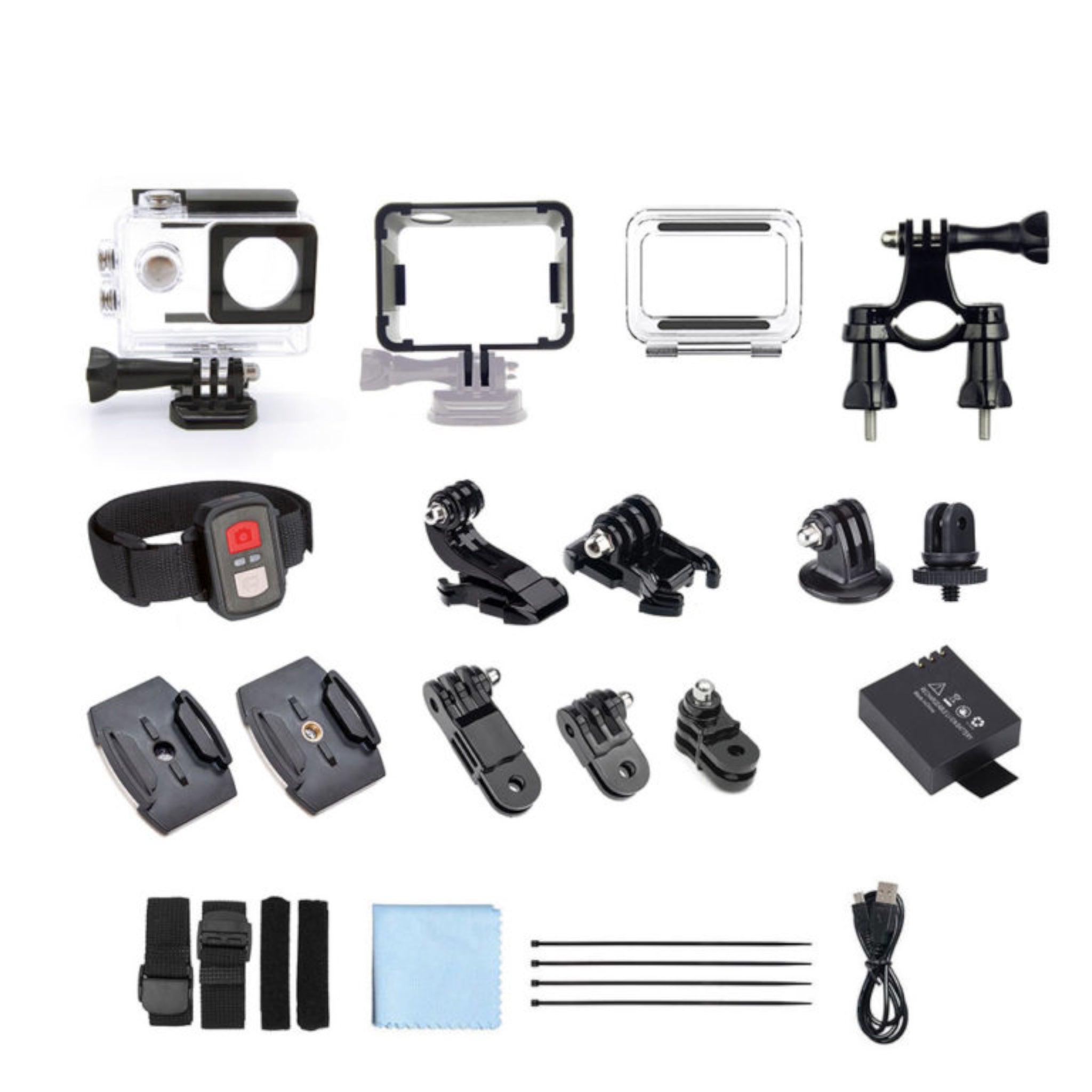 GoXtreme Vision Duo Action Camera (Silver)