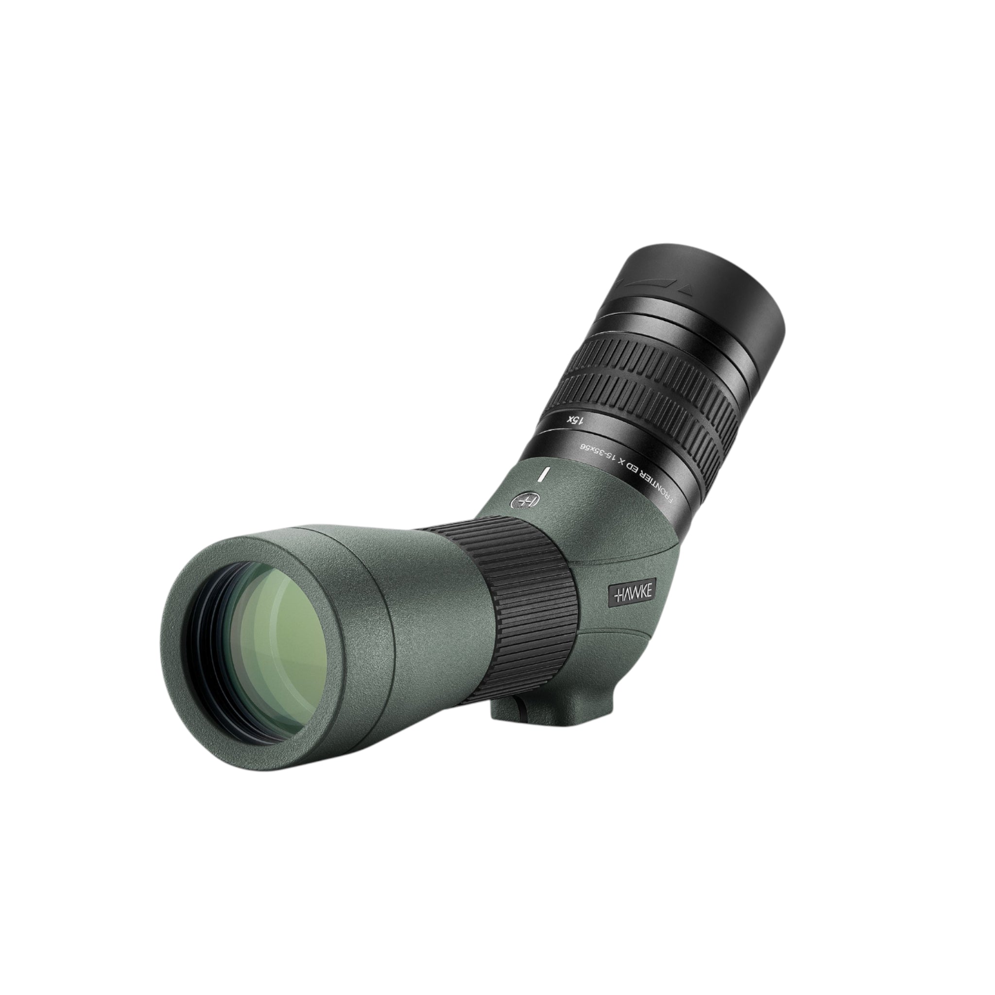 Hawke Frontier EDX 15-35 x 56 WP Compact Spotting Scope (Green)