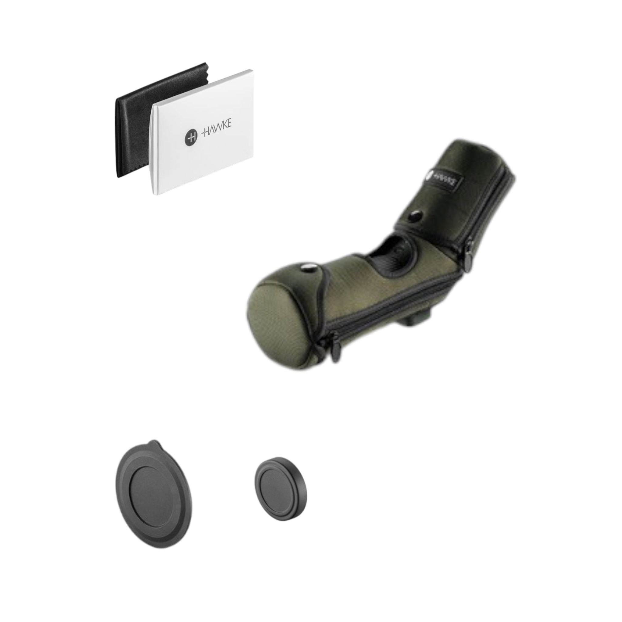 Hawke Frontier EDX 15-35 x 56 WP Compact Spotting Scope (Green)