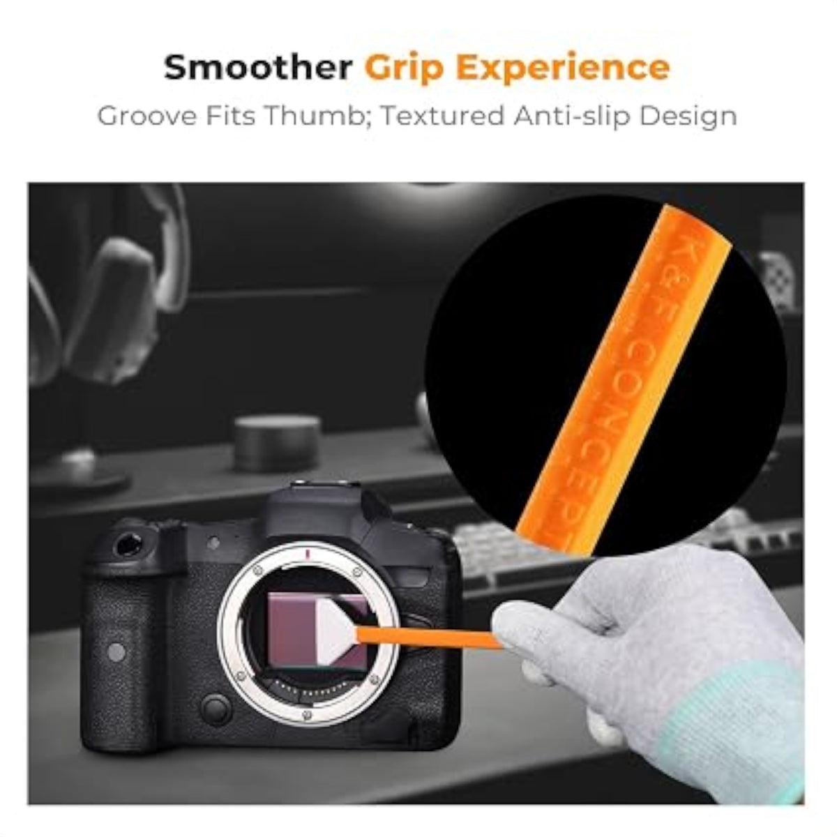 K&F Concept Full Frame Double Tipped Sensor Cleaning Swab Kit