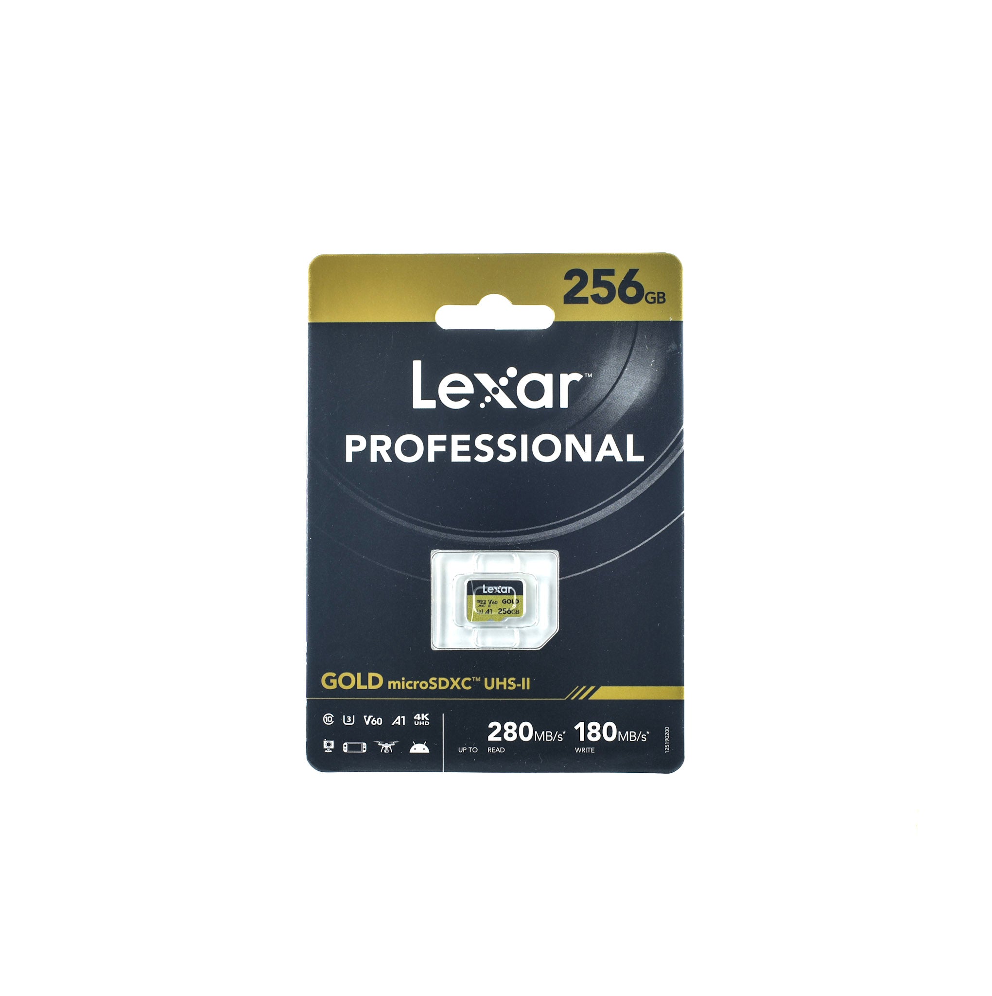 Lexar 256 GB Micro SDXC Card Professional UHS-11 (Gold Series)